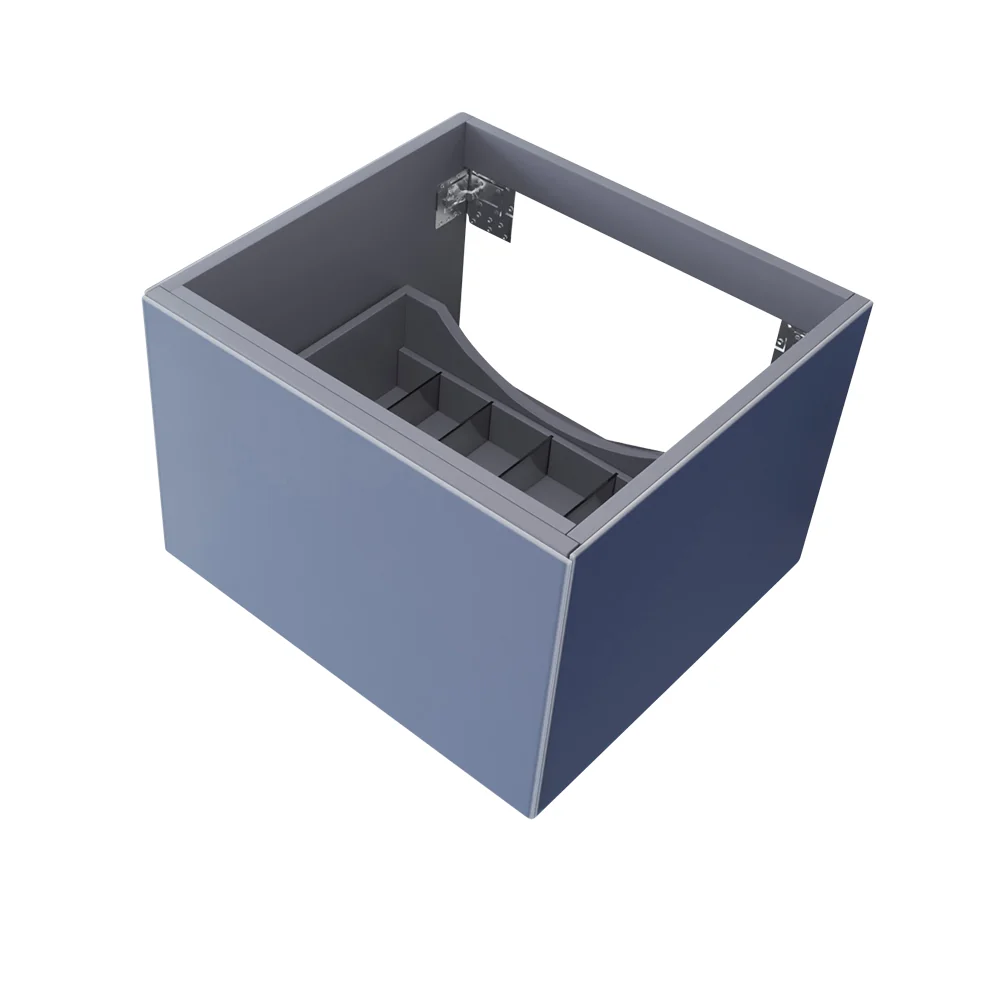 Laviva Vitri 24" Nautical Blue Wall Hung Bathroom Vanity Cabinet 313VTR-24NB - Image 4