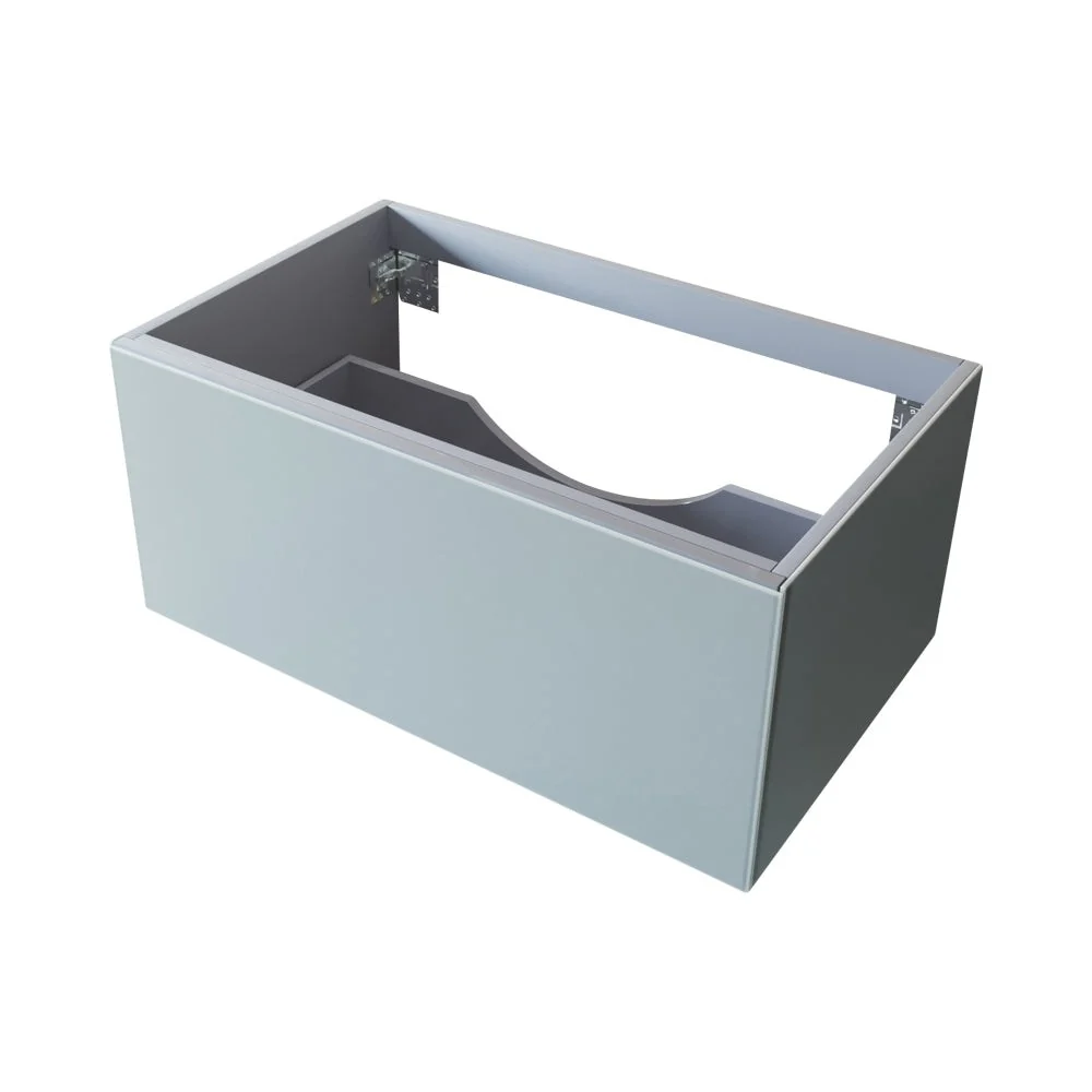 Laviva Vitri 36" Fossil Grey Wall Hung Bathroom Vanity Cabinet 313VTR-36FG - Image 4