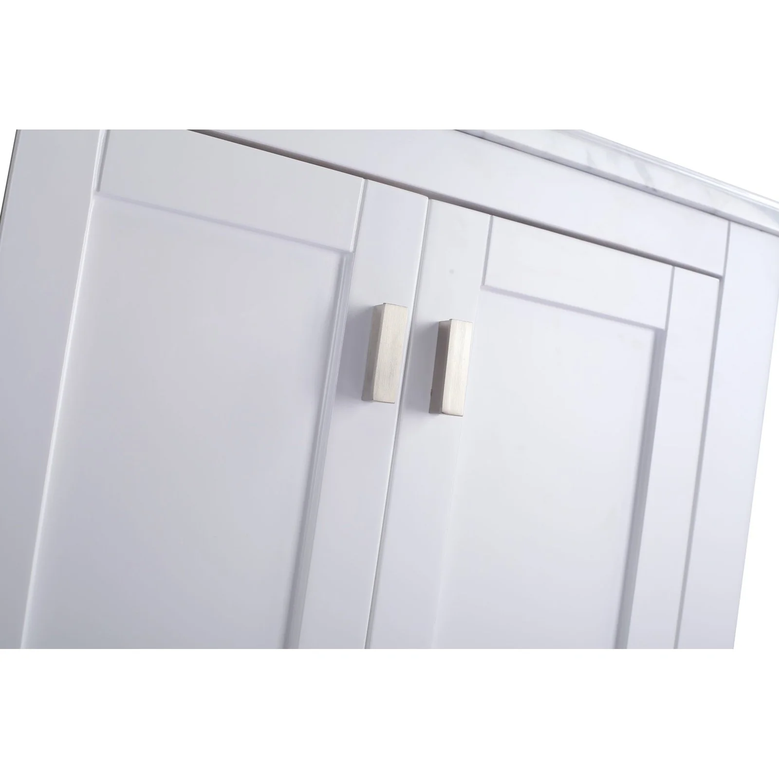Laviva Wilson 24" White Bathroom Vanity Cabinet 313ANG-24W - Image 2