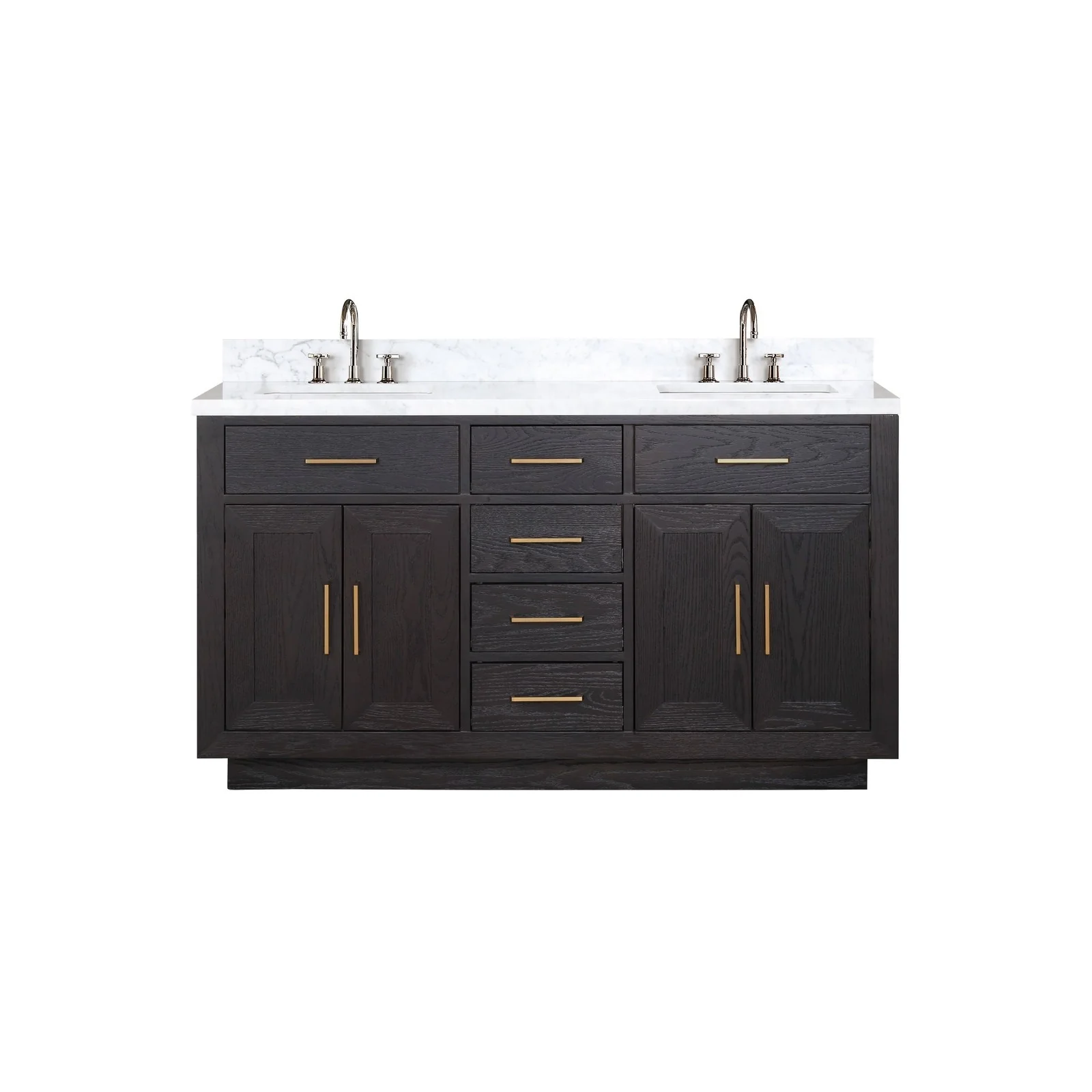 Lexora Home Abbey Bath Vanity with Carrara Marble Countertop - Image 15