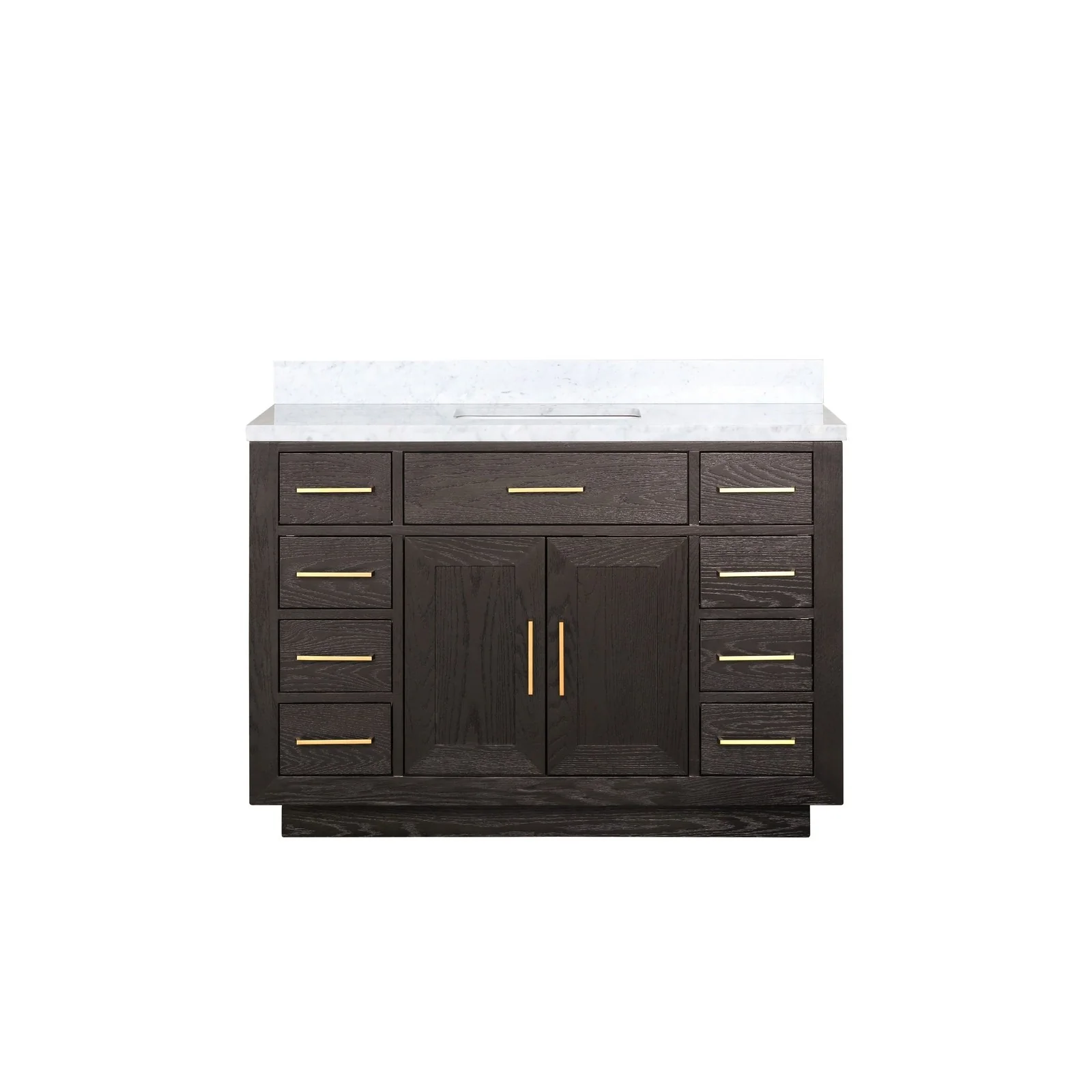 Lexora Home Abbey Bath Vanity with Carrara Marble Countertop - Image 33