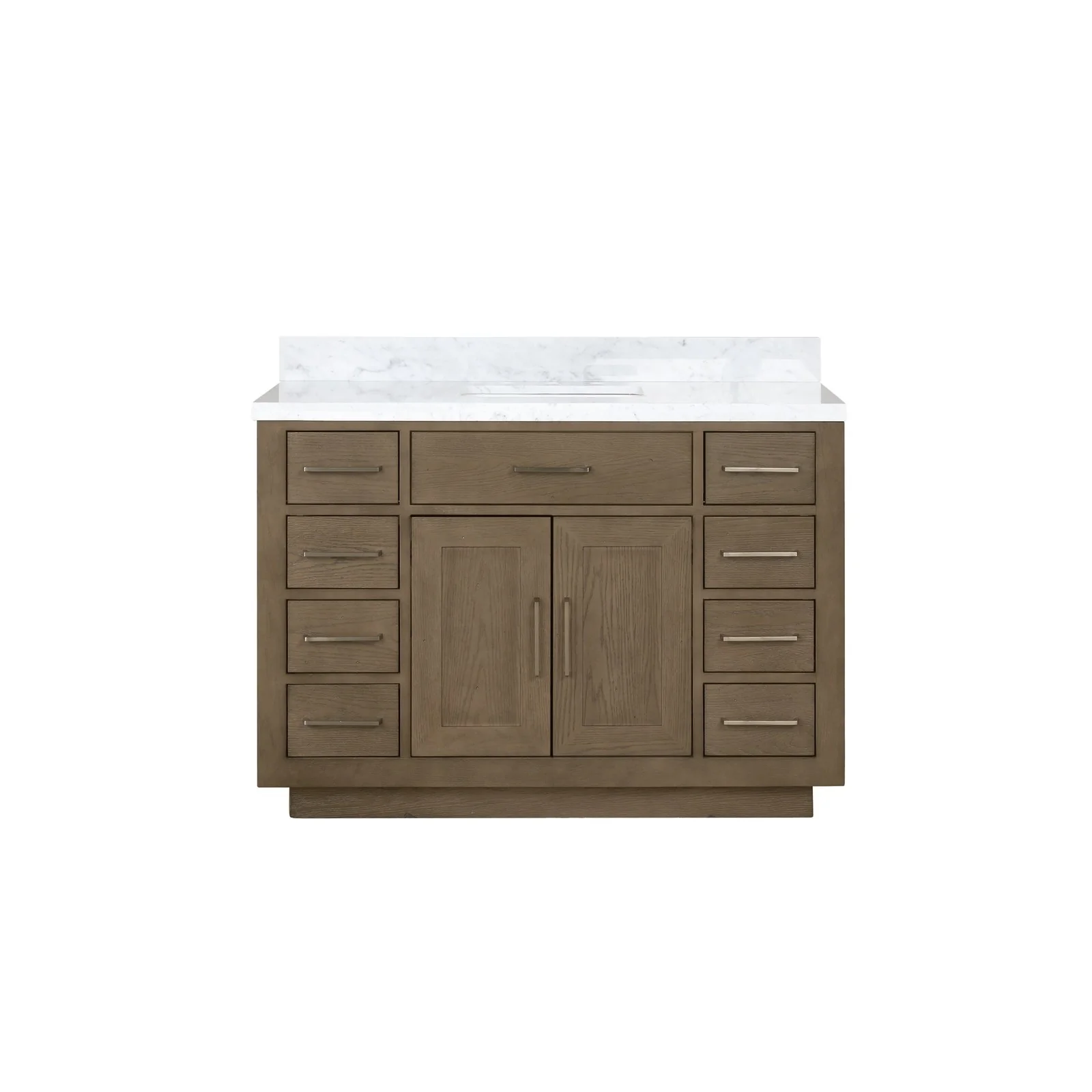 Lexora Home Abbey Bath Vanity with Carrara Marble Countertop - Image 52
