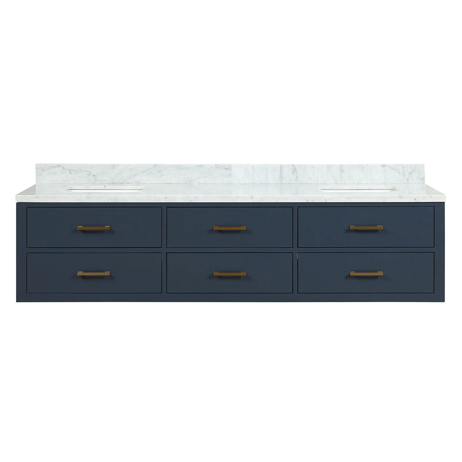 Lexora Home Castor Double Bath Vanity with Carrara Marble Countertop - Image 32