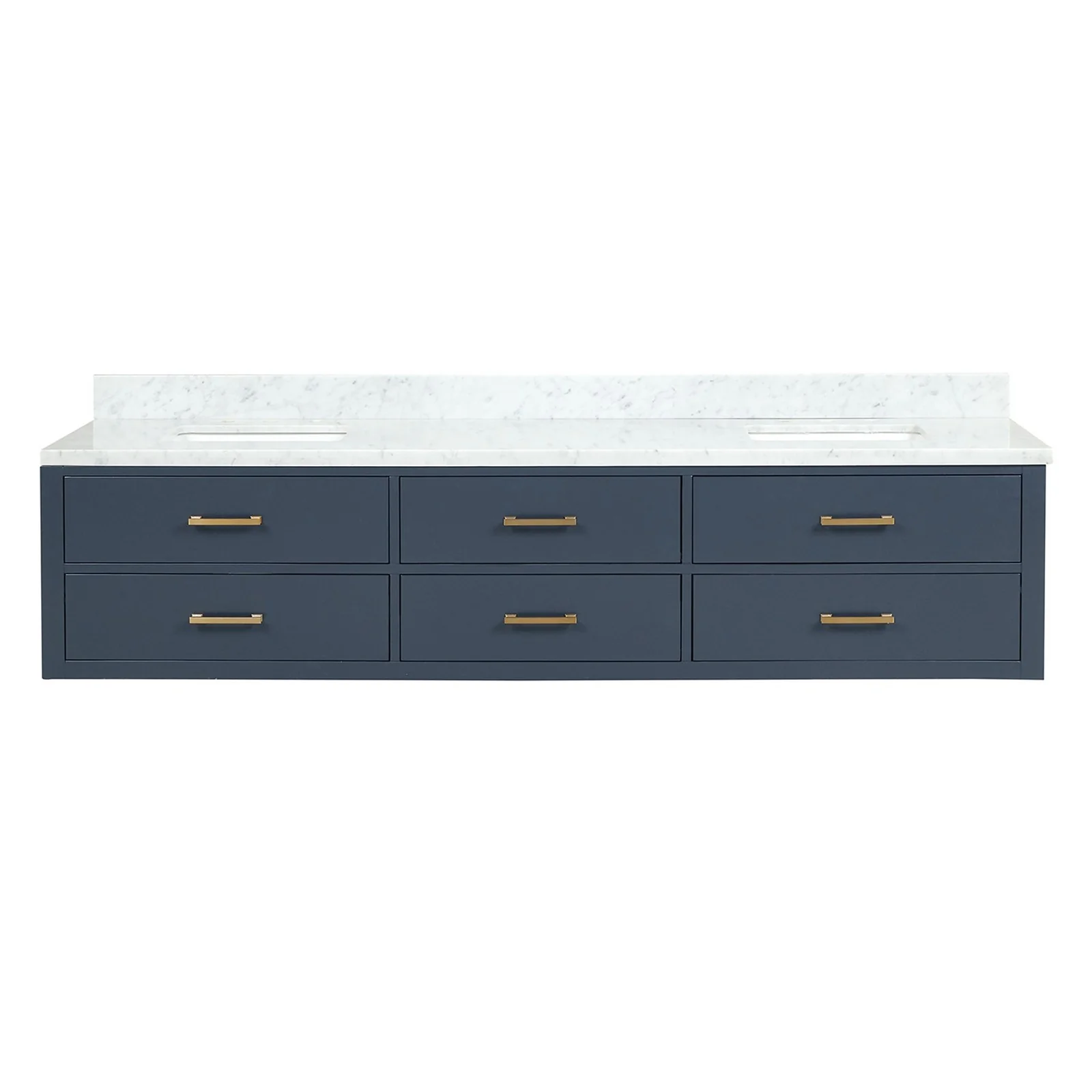 Lexora Home Castor Double Bath Vanity with Carrara Marble Countertop - Image 36