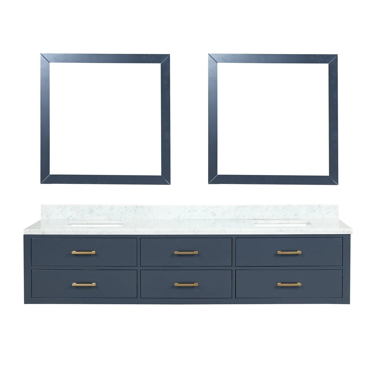 Lexora Home Castor Double Bath Vanity with Carrara Marble Countertop - Image 39