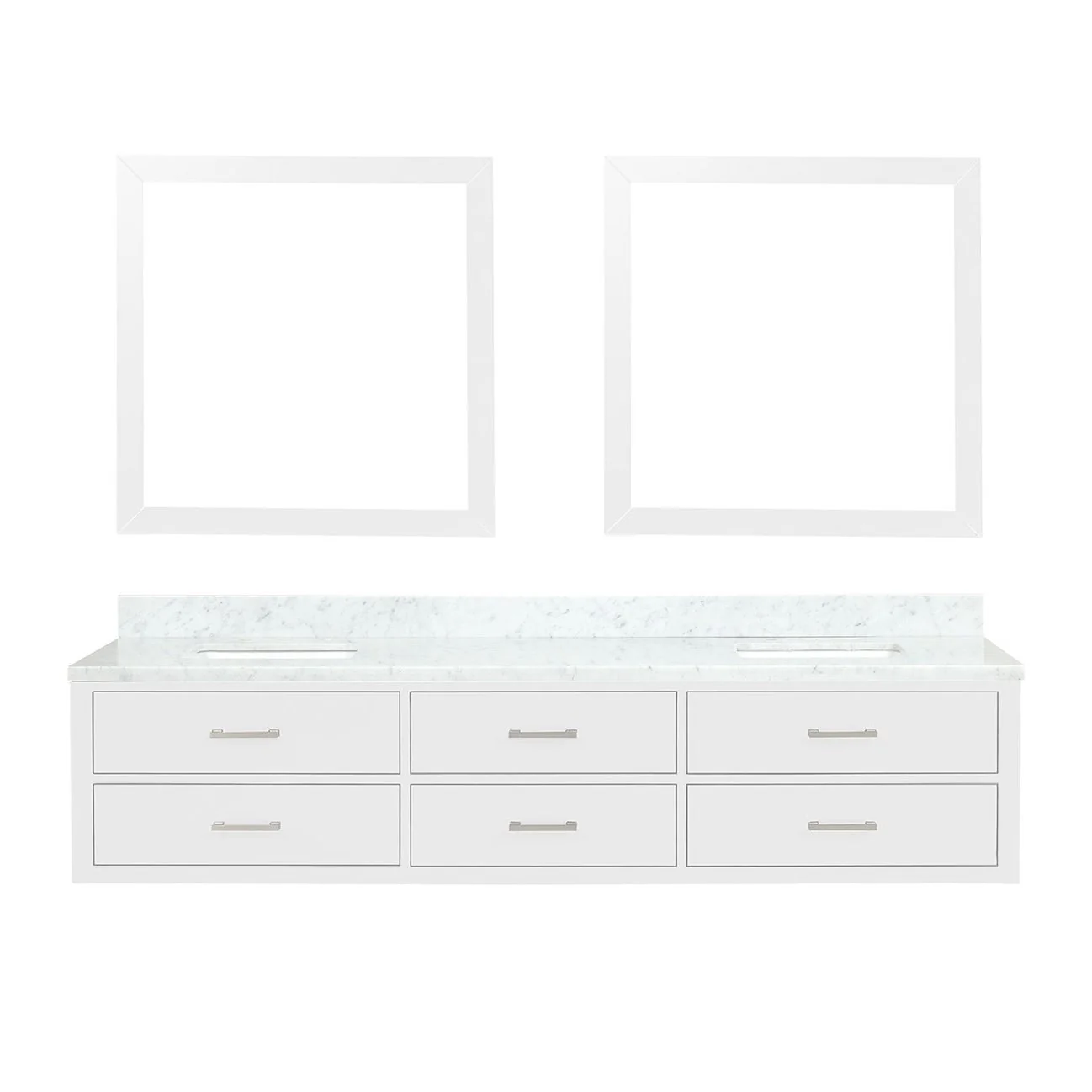 Lexora Home Castor Double Bath Vanity with Carrara Marble Countertop - Image 55