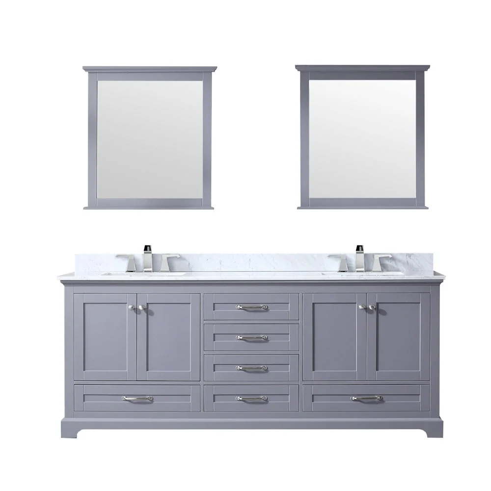 Lexora Home Dukes Bath Vanity with Carrara Marble Countertop - Image 20