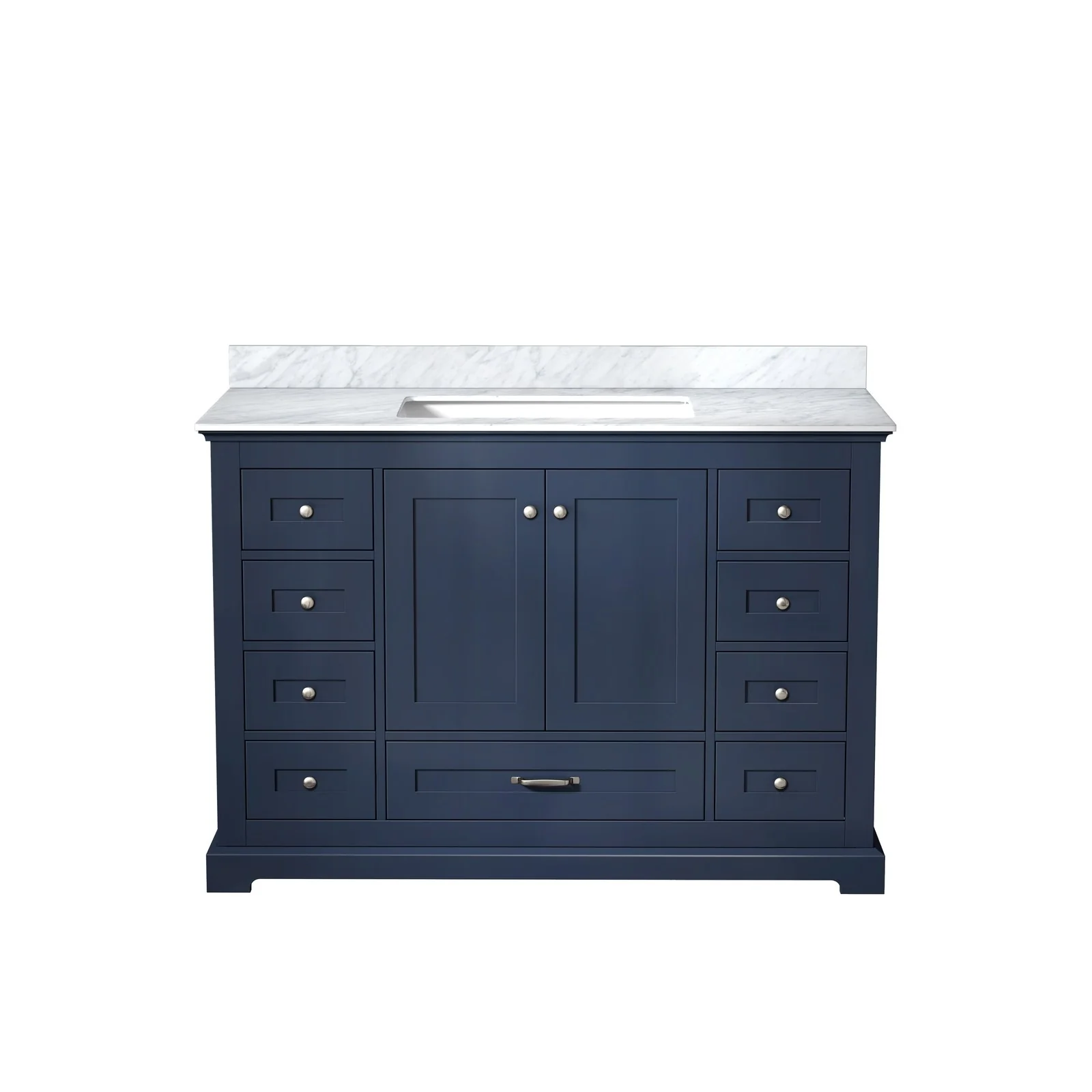 Lexora Home Dukes Bath Vanity with Carrara Marble Countertop - Image 43