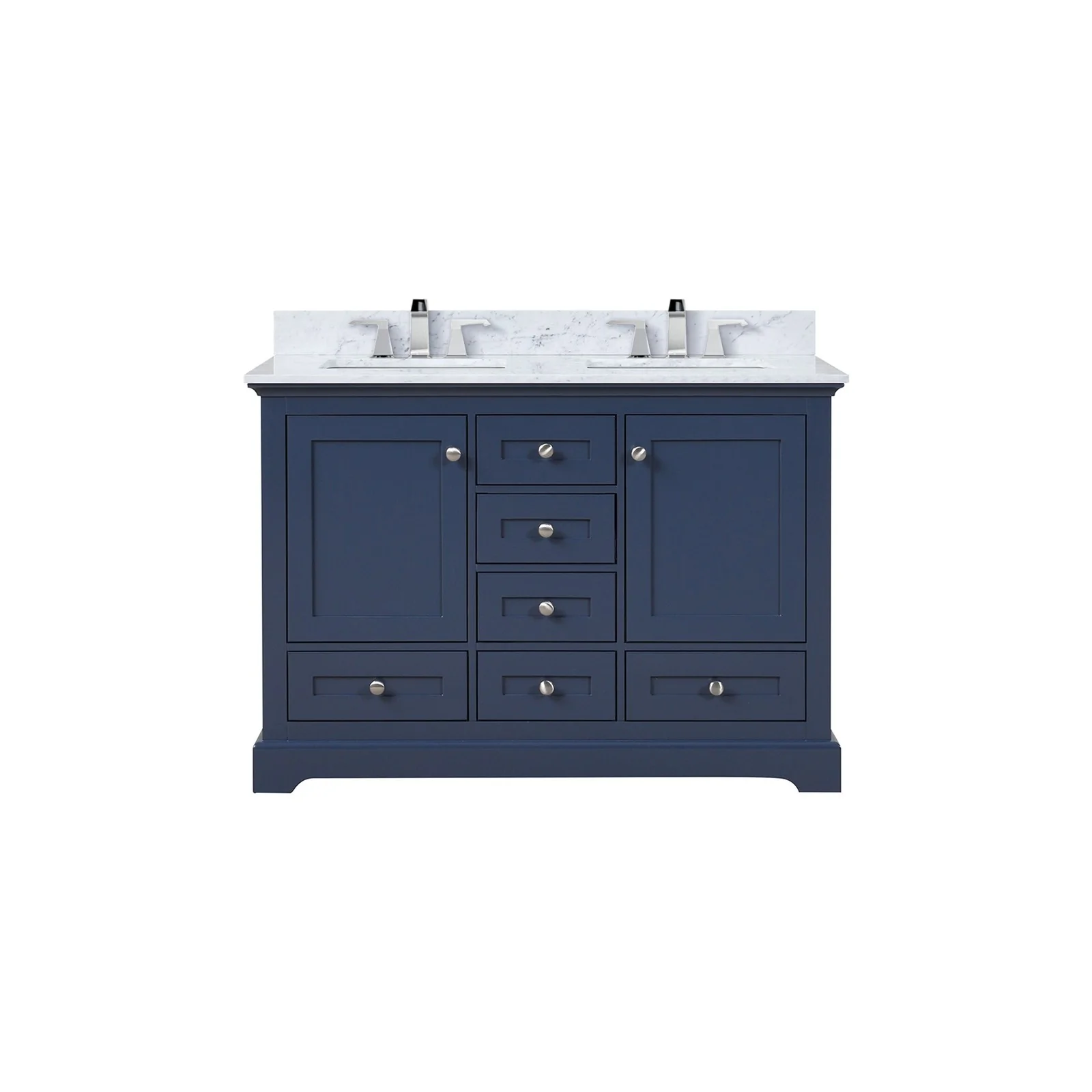 Lexora Home Dukes Bath Vanity with Carrara Marble Countertop - Image 48