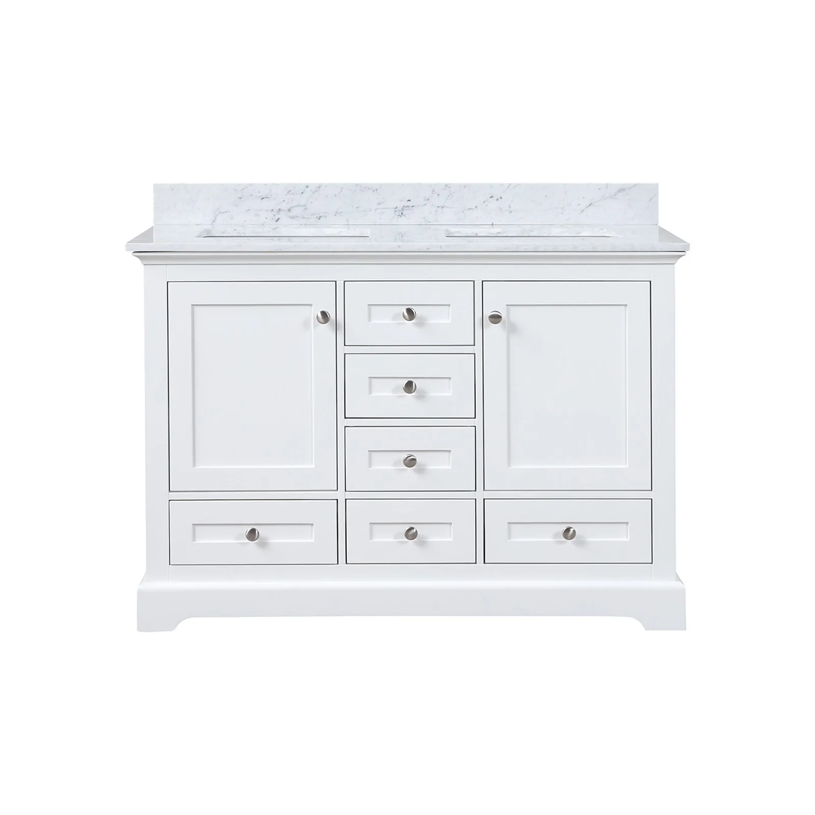 Lexora Home Dukes Bath Vanity with Carrara Marble Countertop - Image 67