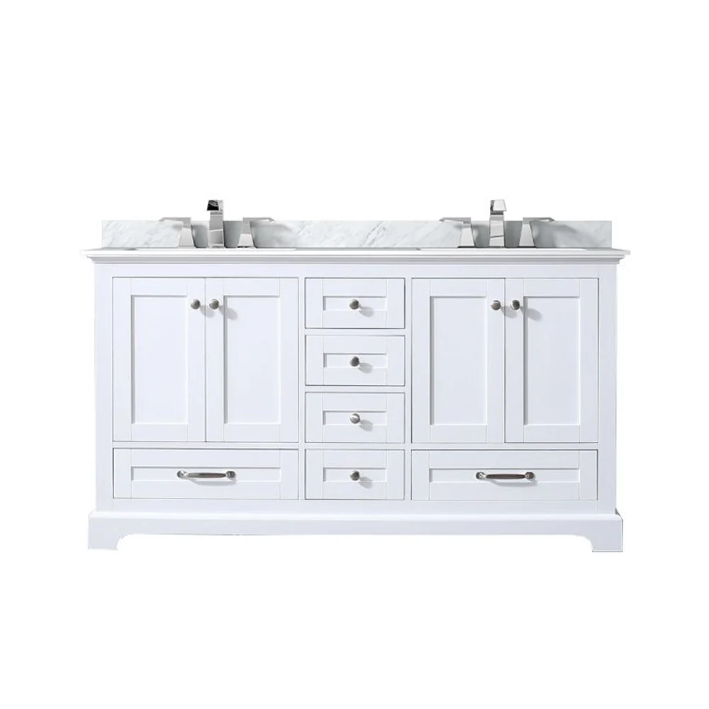 Lexora Home Dukes Bath Vanity with Carrara Marble Countertop - Image 72