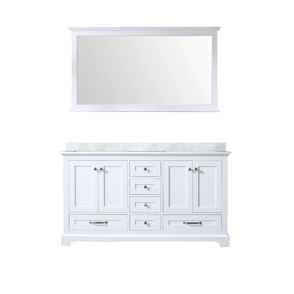 Lexora Home Dukes Bath Vanity with Carrara Marble Countertop - Image 73