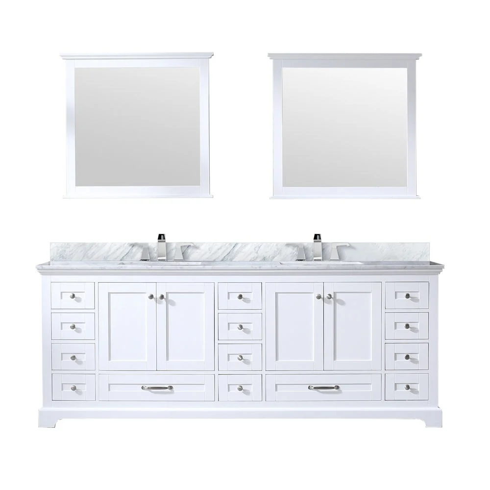 Lexora Home Dukes Bath Vanity with Carrara Marble Countertop - Image 82