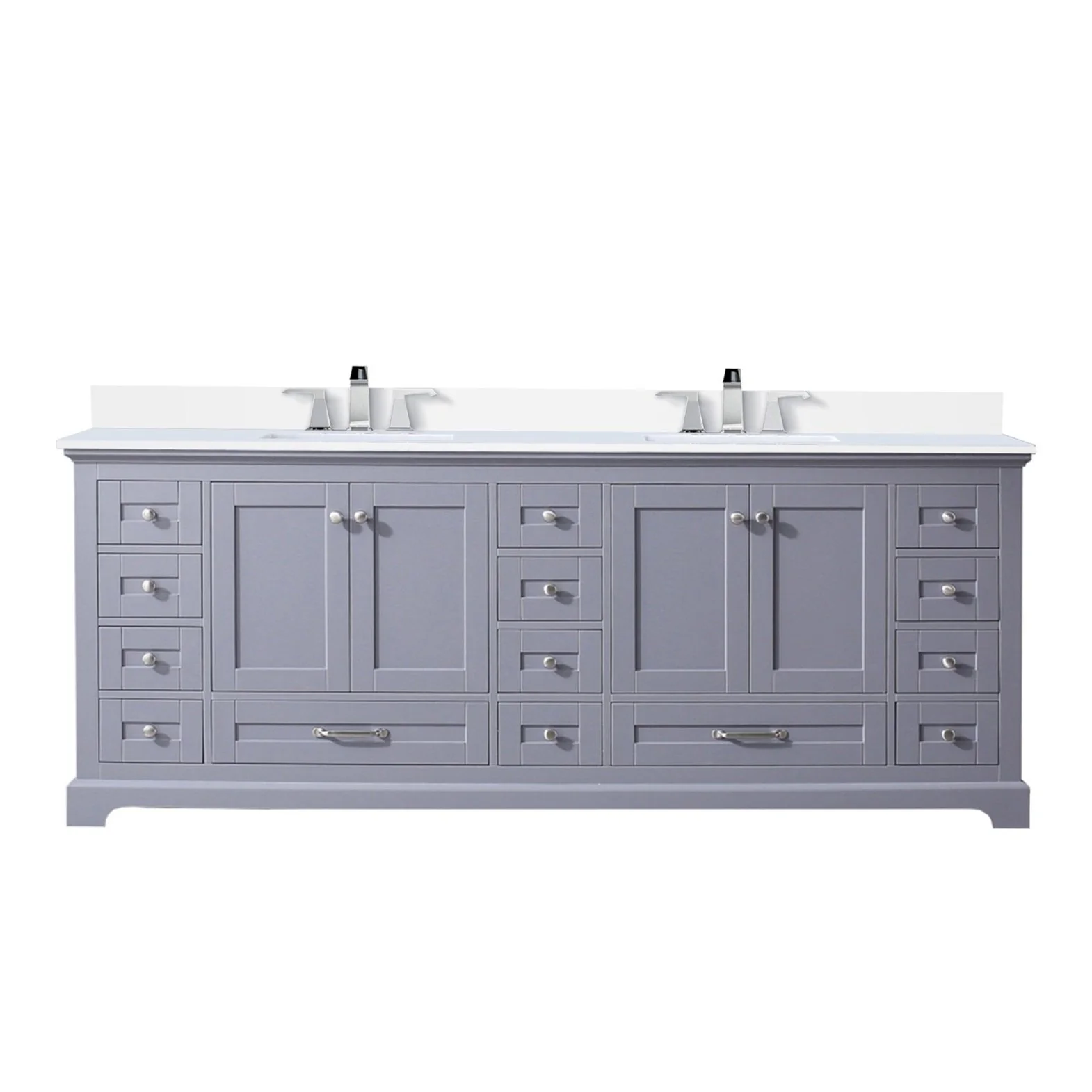 Lexora Home Dukes Bath Vanity with Cultured Marble Countertop - Image 22