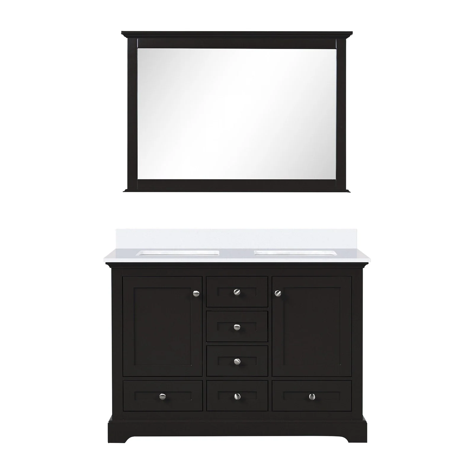 Lexora Home Dukes Bath Vanity with Cultured Marble Countertop - Image 30
