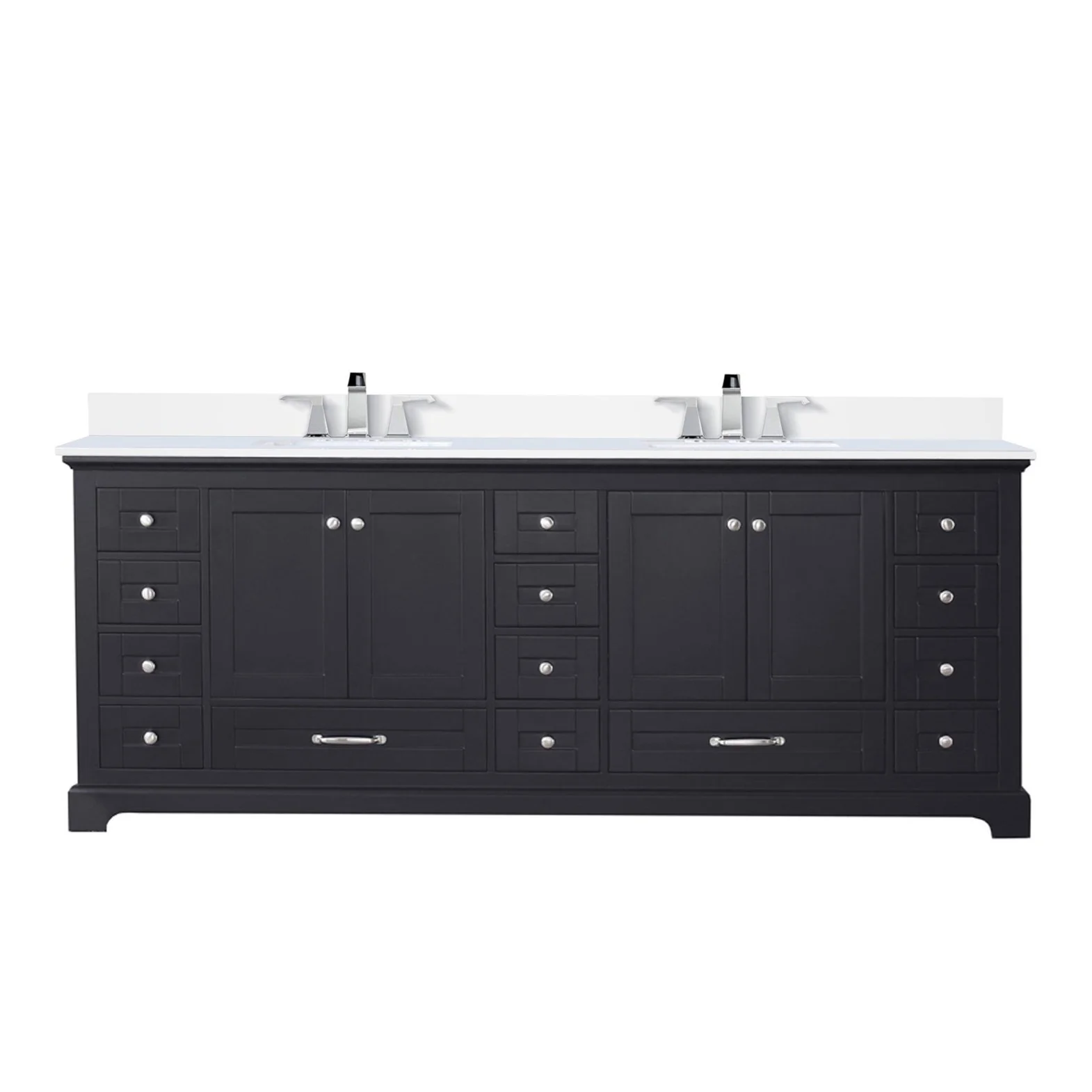 Lexora Home Dukes Bath Vanity with Cultured Marble Countertop - Image 41