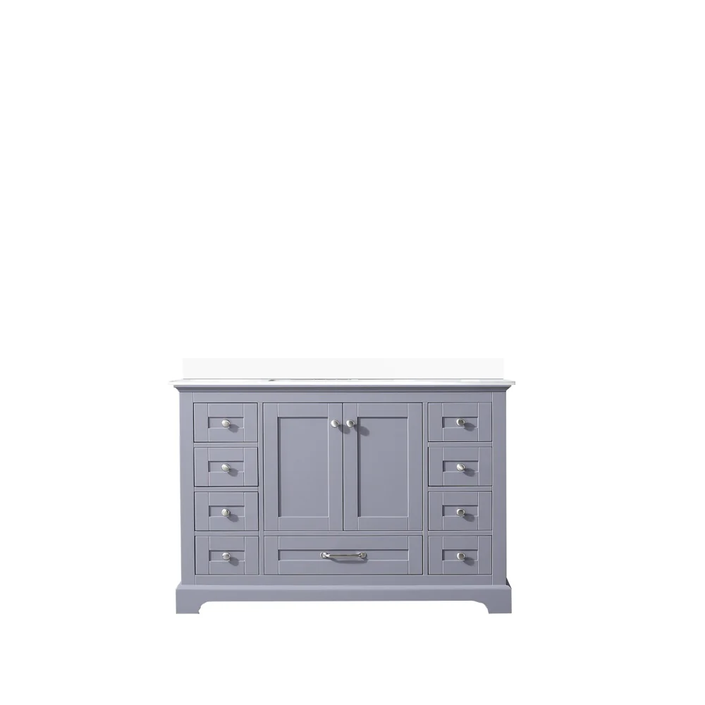 Lexora Home Dukes Bath Vanity with Cultured Marble Countertop - Image 6