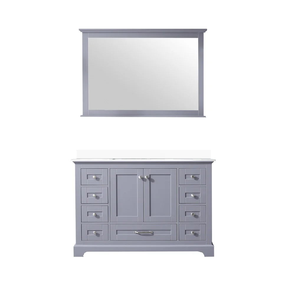 Lexora Home Dukes Bath Vanity with Cultured Marble Countertop - Image 8