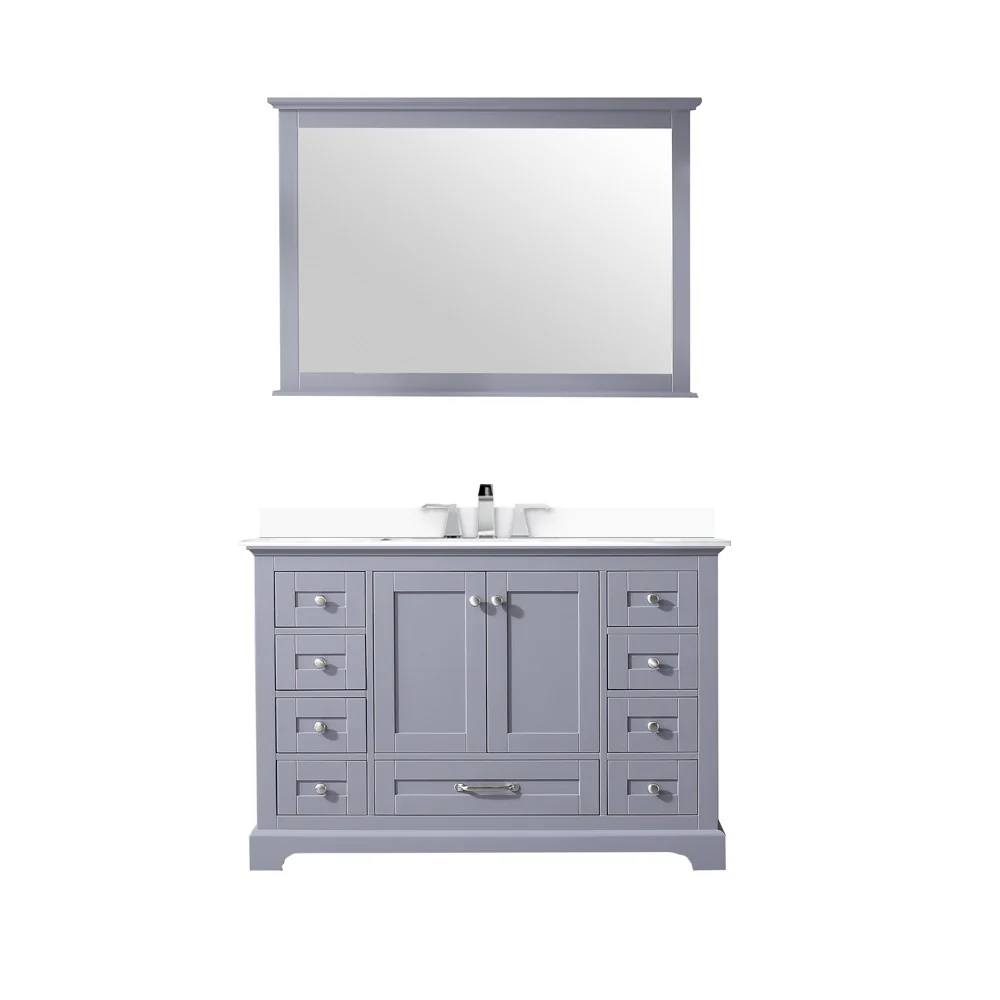 Lexora Home Dukes Bath Vanity with Cultured Marble Countertop - Image 9