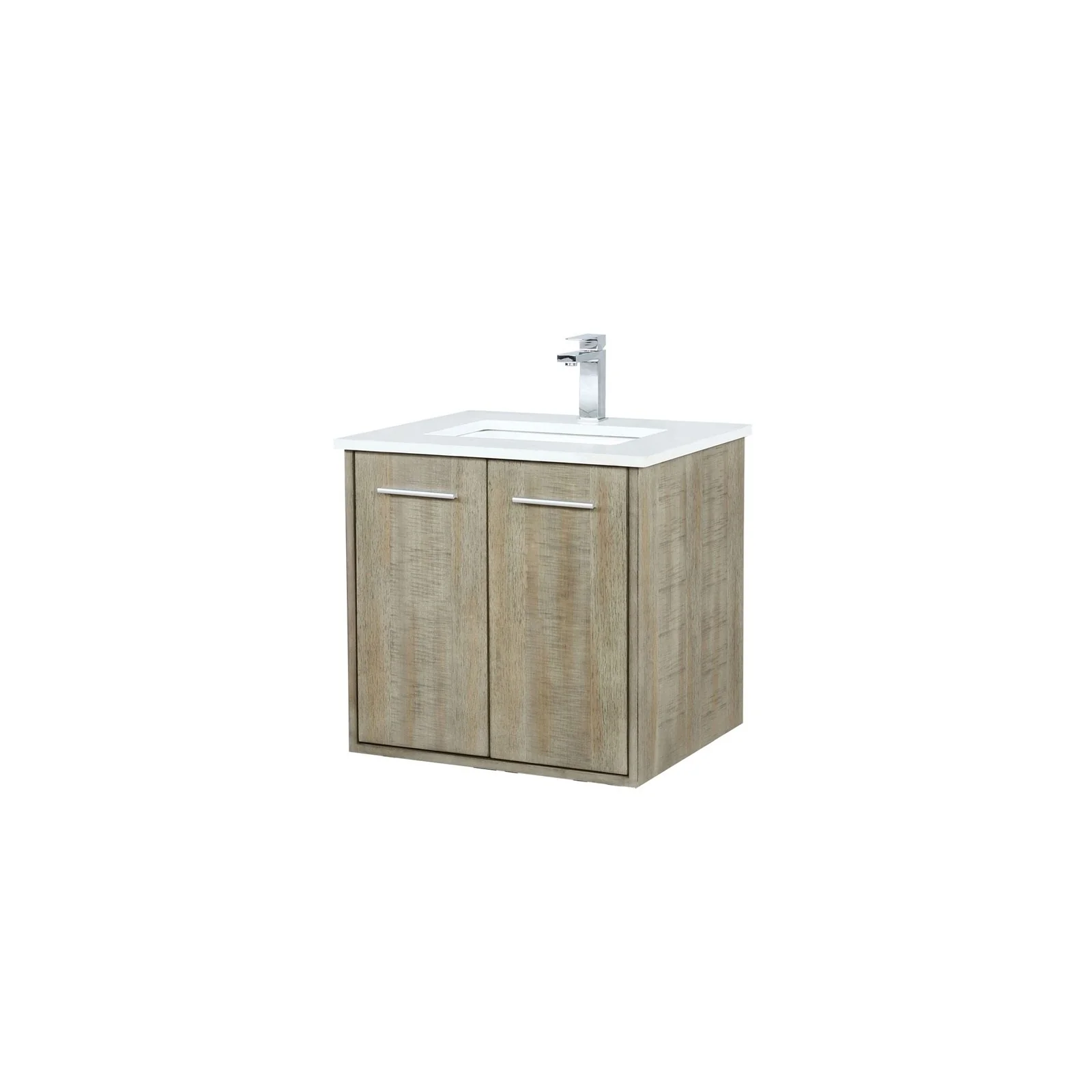 Lexora Home Fairbanks Bath Vanity with Cultured Marble Countertop - Image 6