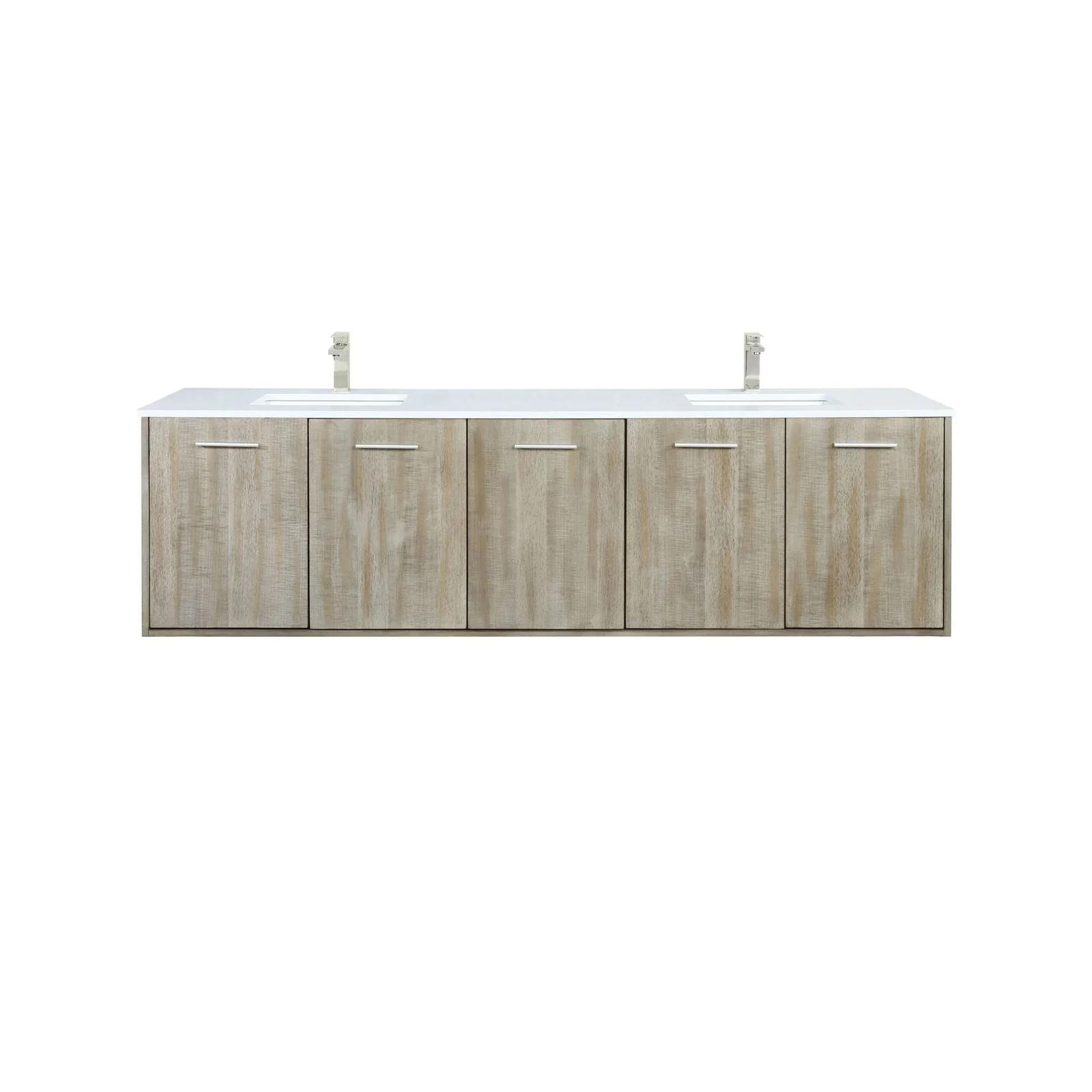 Lexora Home Fairbanks Bath Vanity with White Quartz Countertop - Image 17