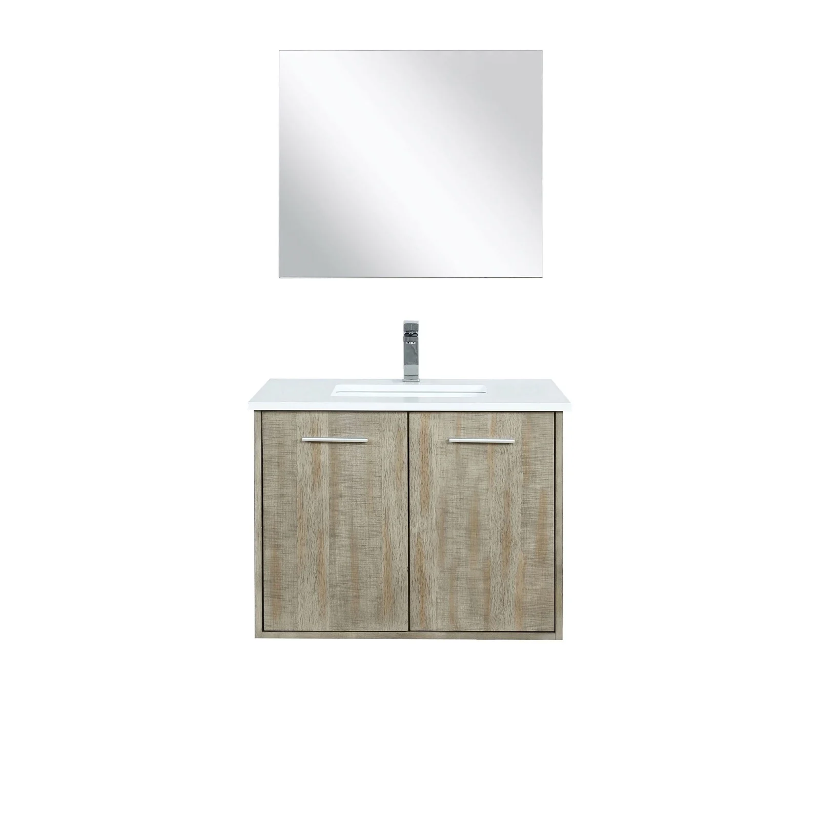 Lexora Home Fairbanks Bath Vanity with White Quartz Countertop - Image 20