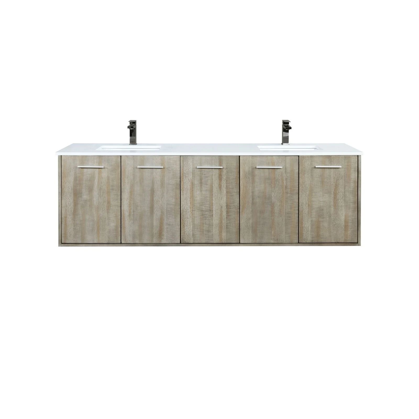 Lexora Home Fairbanks Bath Vanity with White Quartz Countertop - Image 39