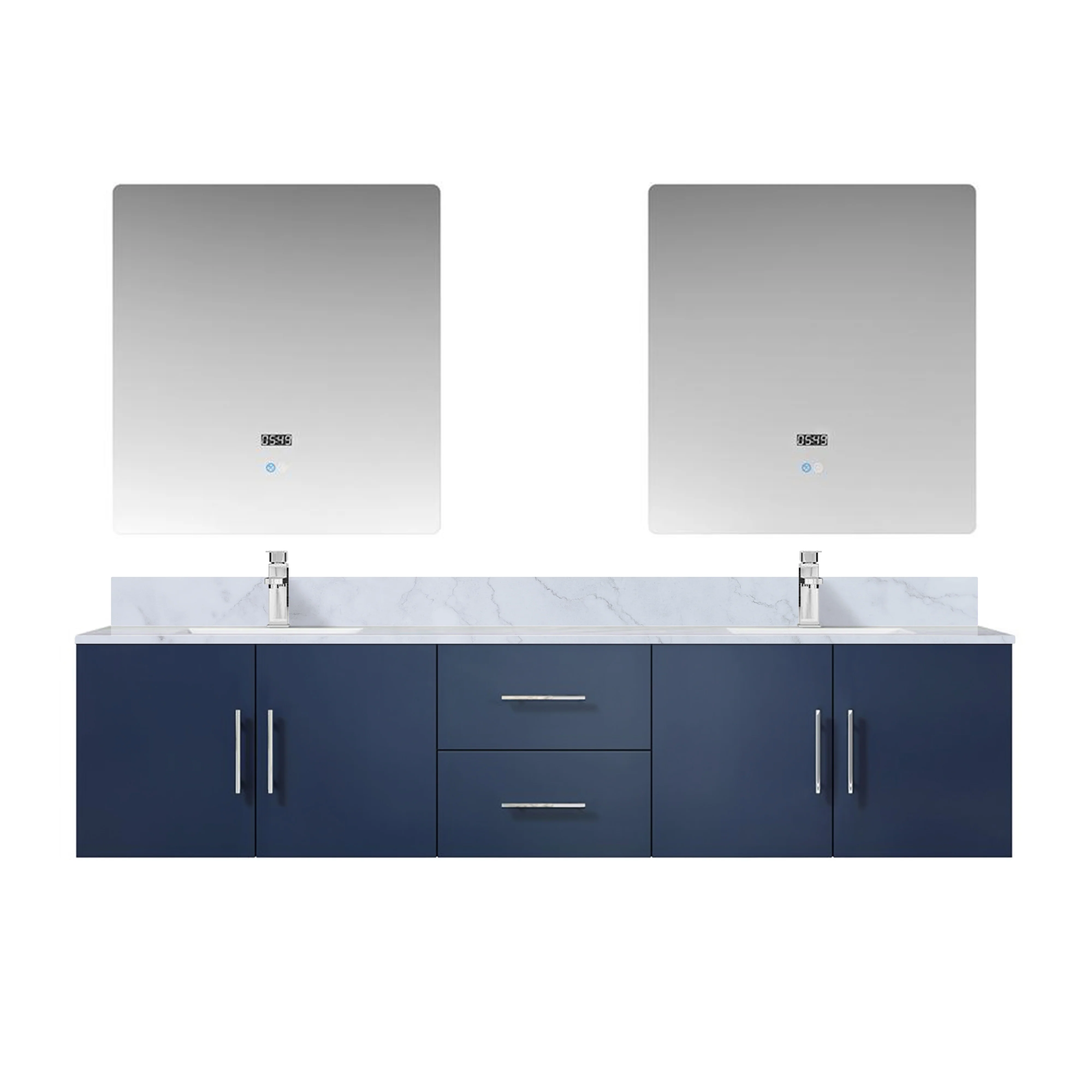 Lexora Home Geneva Bath Vanity with Carrara Marble Countertop - Image 68