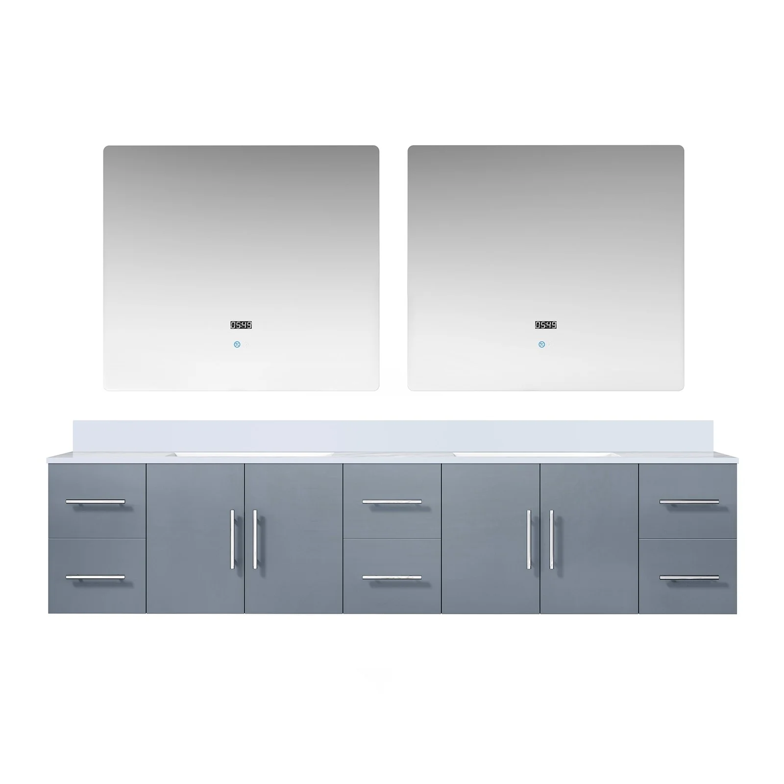 Lexora Home Geneva Bath Vanity with Cultured Marble Countertop - Image 29