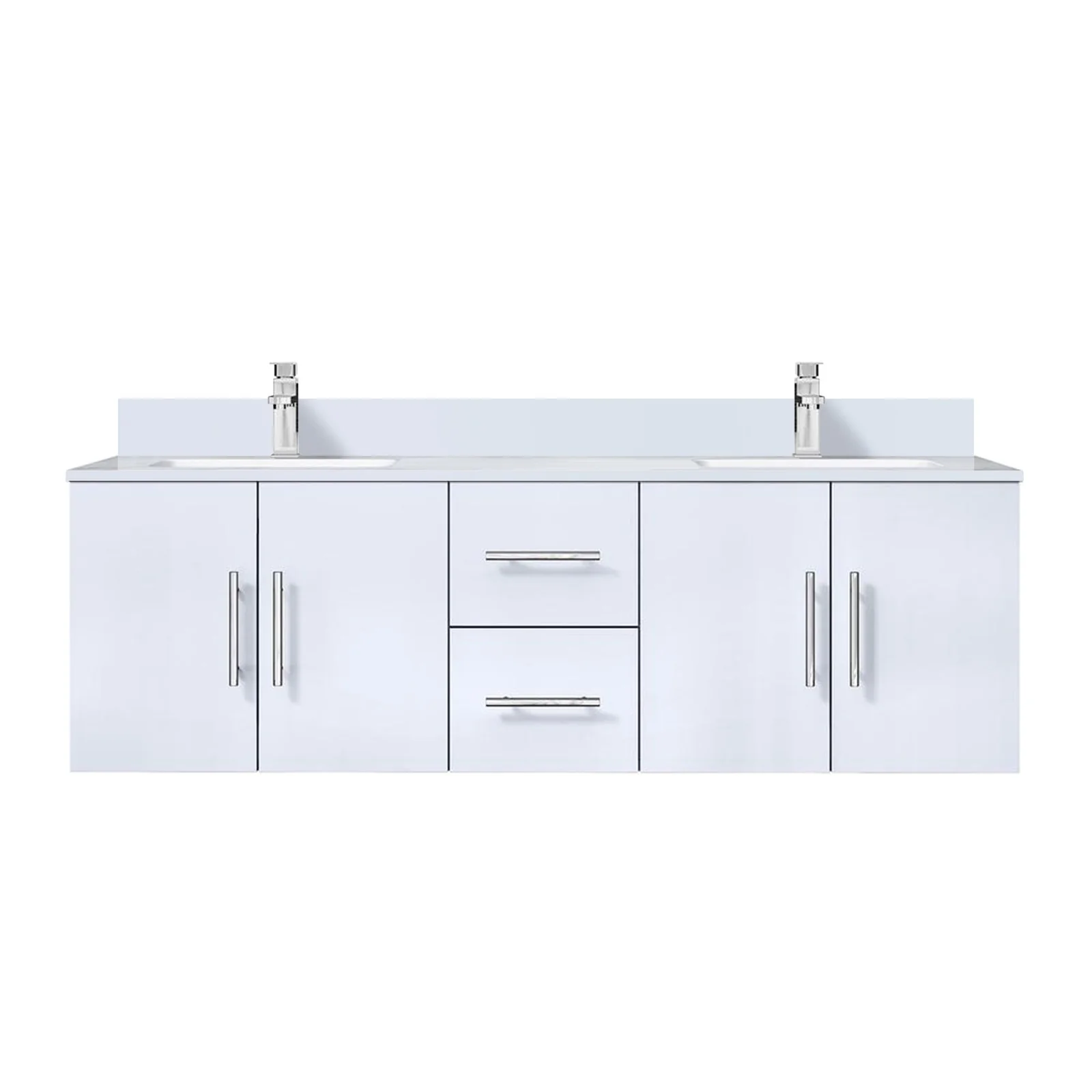 Lexora Home Geneva Bath Vanity with Cultured Marble Countertop - Image 39