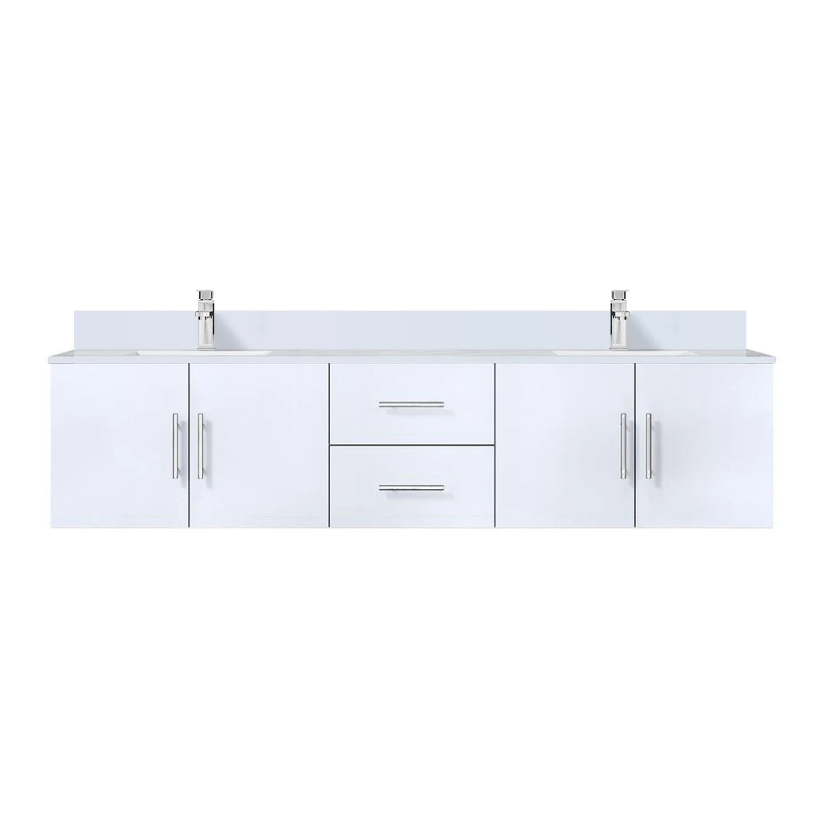 Lexora Home Geneva Bath Vanity with Cultured Marble Countertop - Image 47