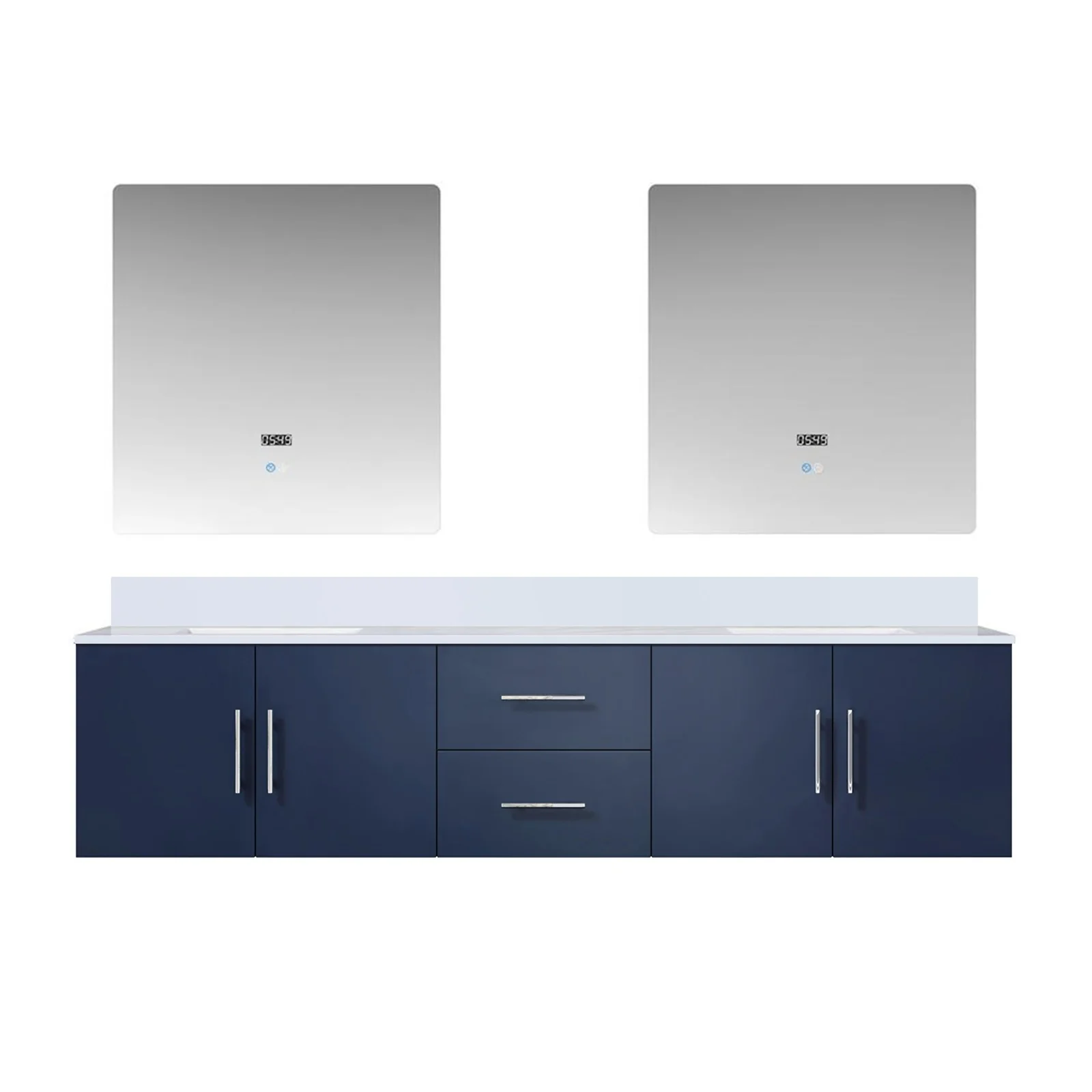 Lexora Home Geneva Bath Vanity with Cultured Marble Countertop - Image 67