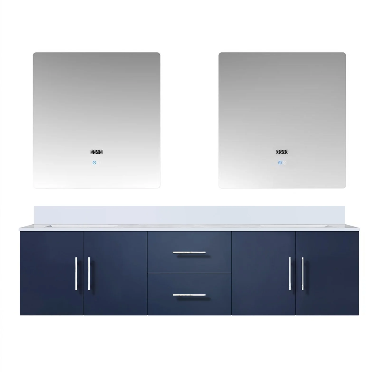 Lexora Home Geneva Bath Vanity with Cultured Marble Countertop - Image 71