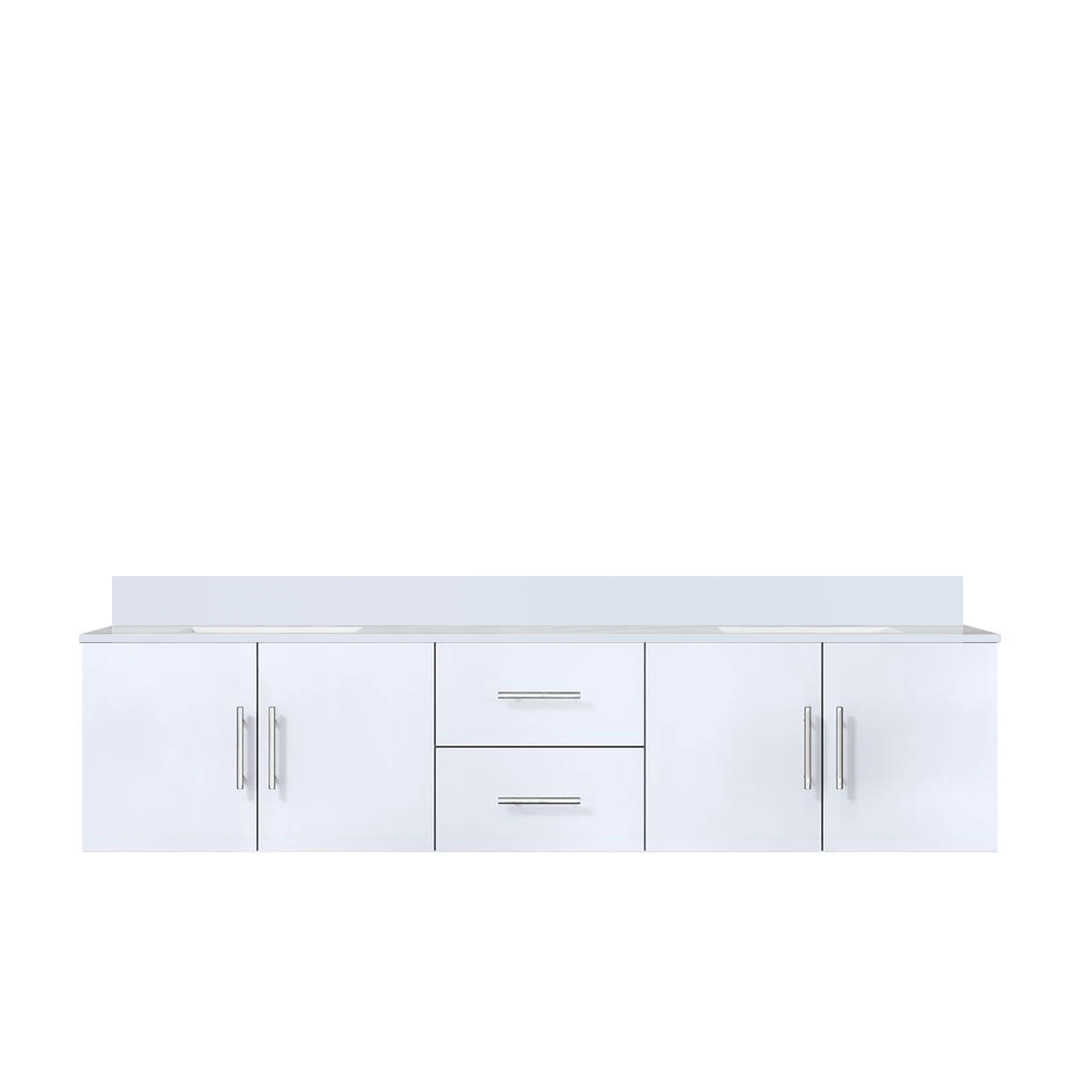 Lexora Home Geneva Bath Vanity with White Quartz Countertop - Image 44
