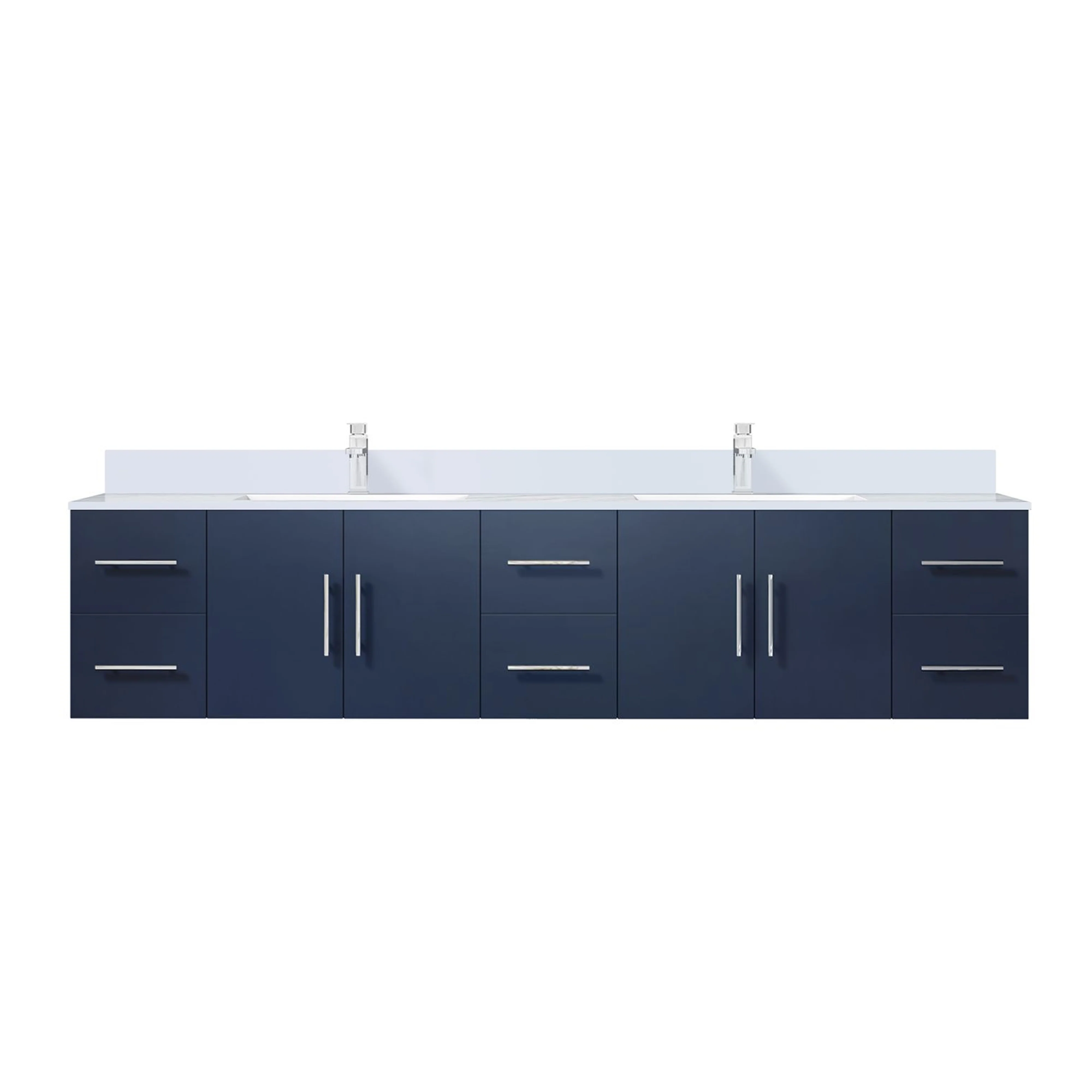 Lexora Home Geneva Bath Vanity with White Quartz Countertop - Image 72