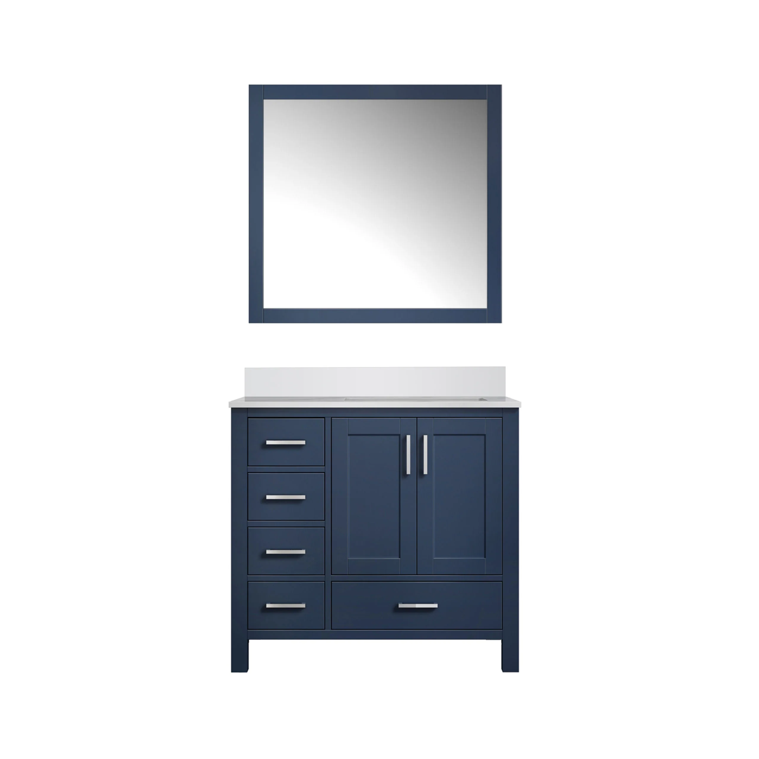 Lexora Home Jacques 36" Bath Vanity with White Quartz Countertop - Image 26