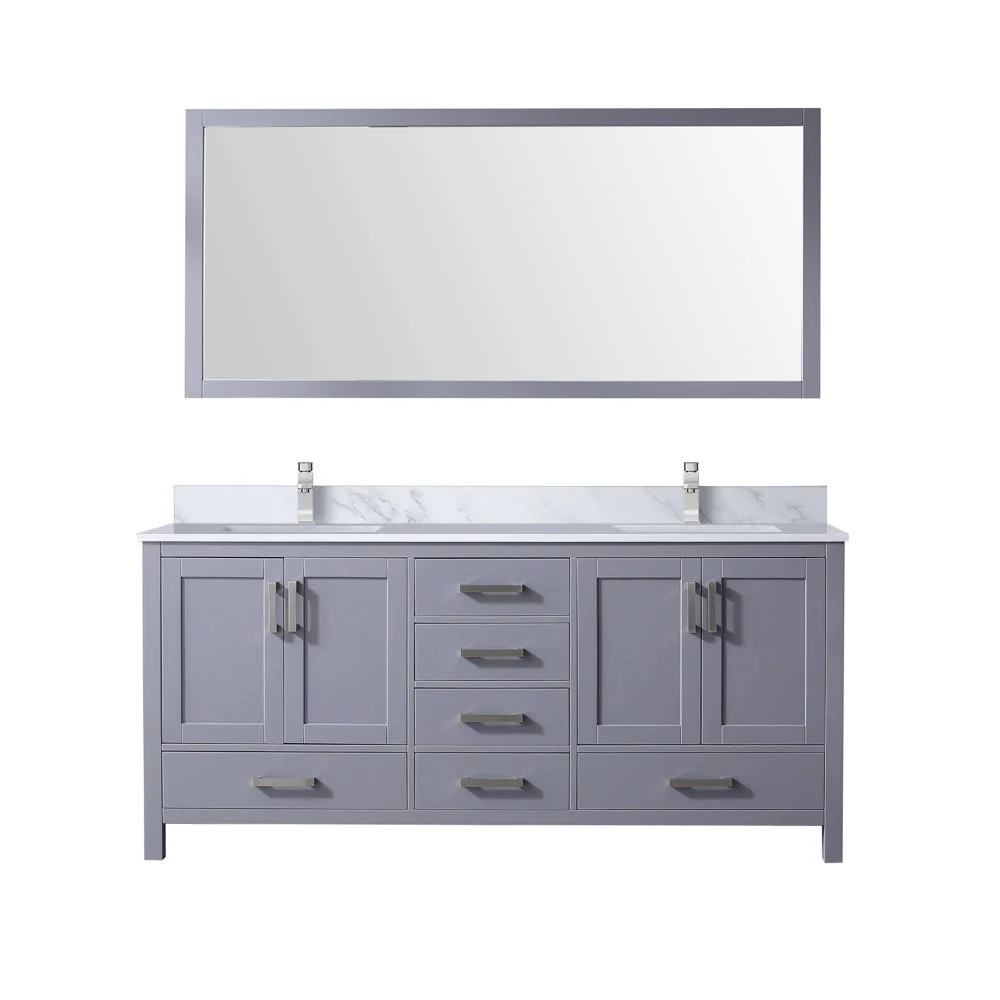 Lexora Home Jacques Bath Vanity with Carrara Marble Countertop - Image 18