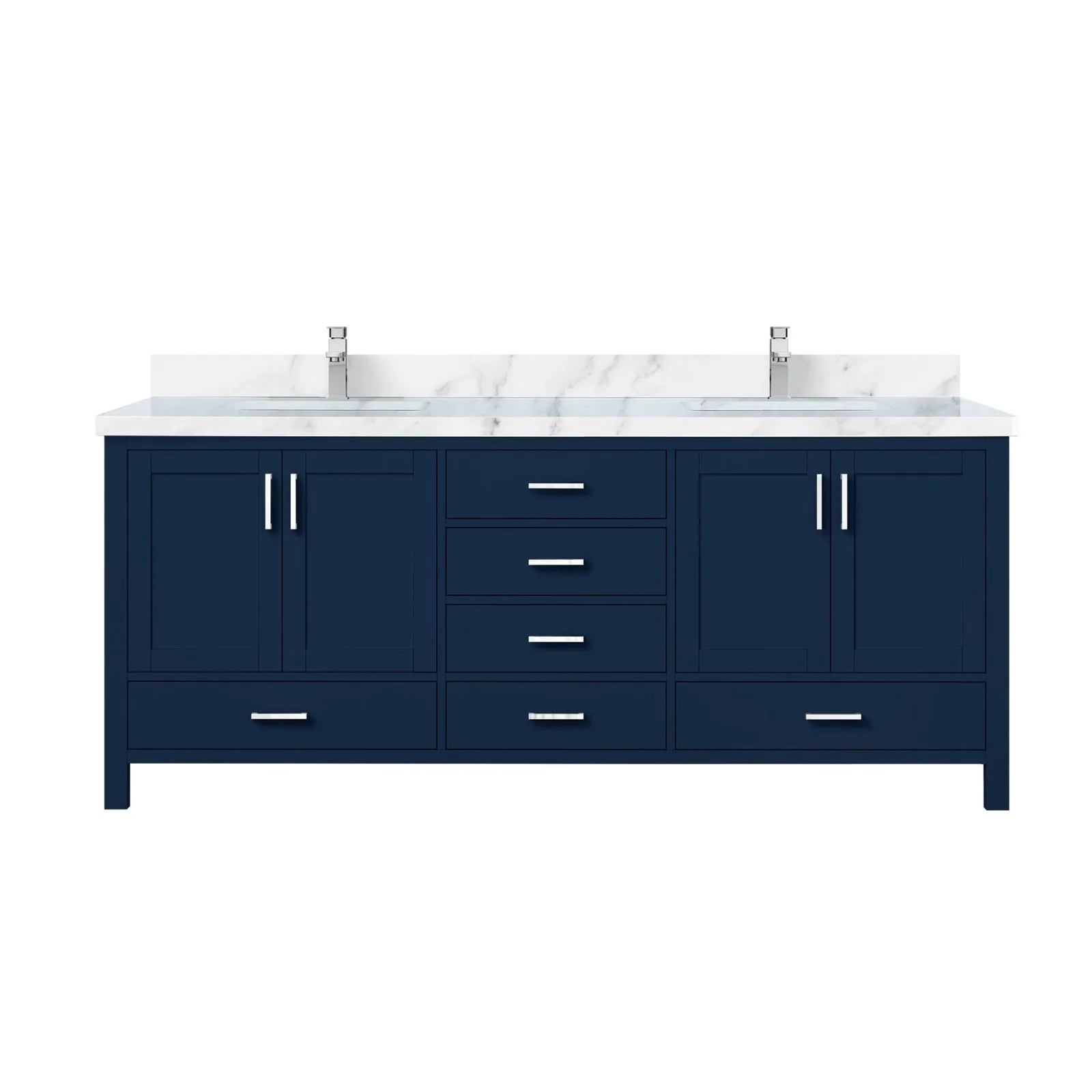 Lexora Home Jacques Bath Vanity with Carrara Marble Countertop - Image 59