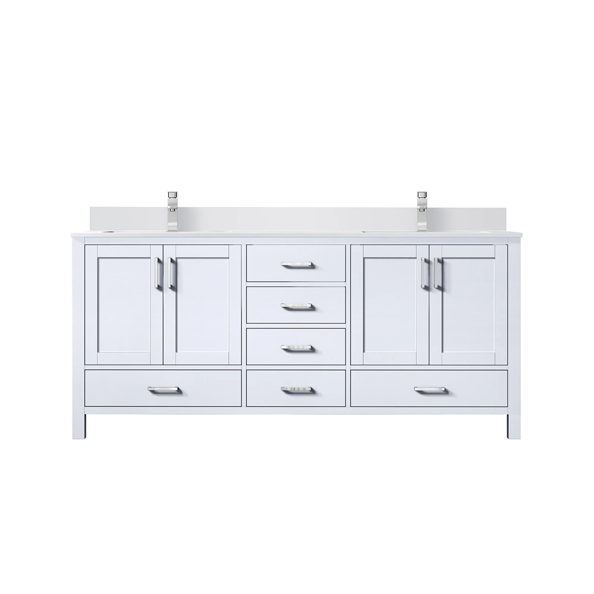 Lexora Home Jacques Bath Vanity with White Quartz Countertop - Image 88