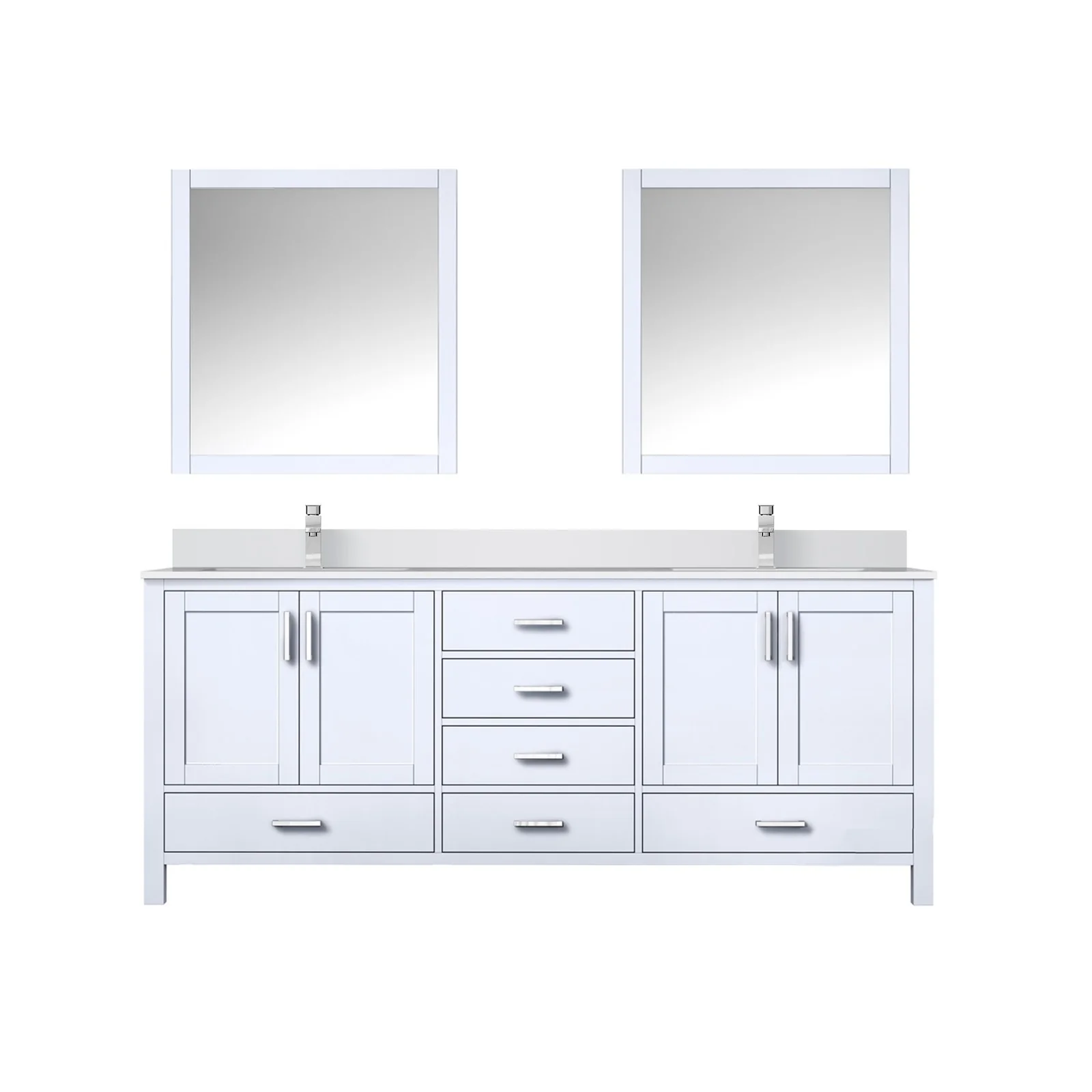 Lexora Home Jacques Bath Vanity with White Quartz Countertop - Image 94