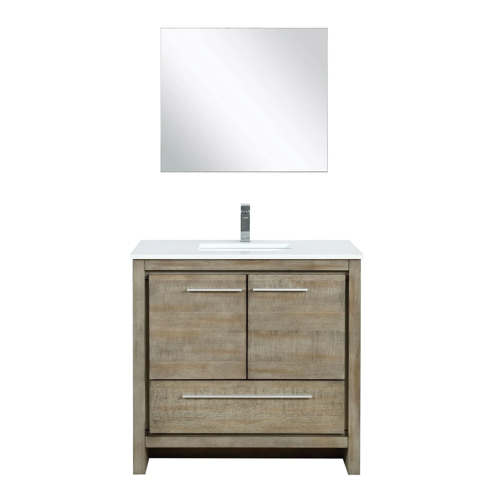 Lexora Home Lafarre Bath Vanity with White Quartz Countertop - Image 22