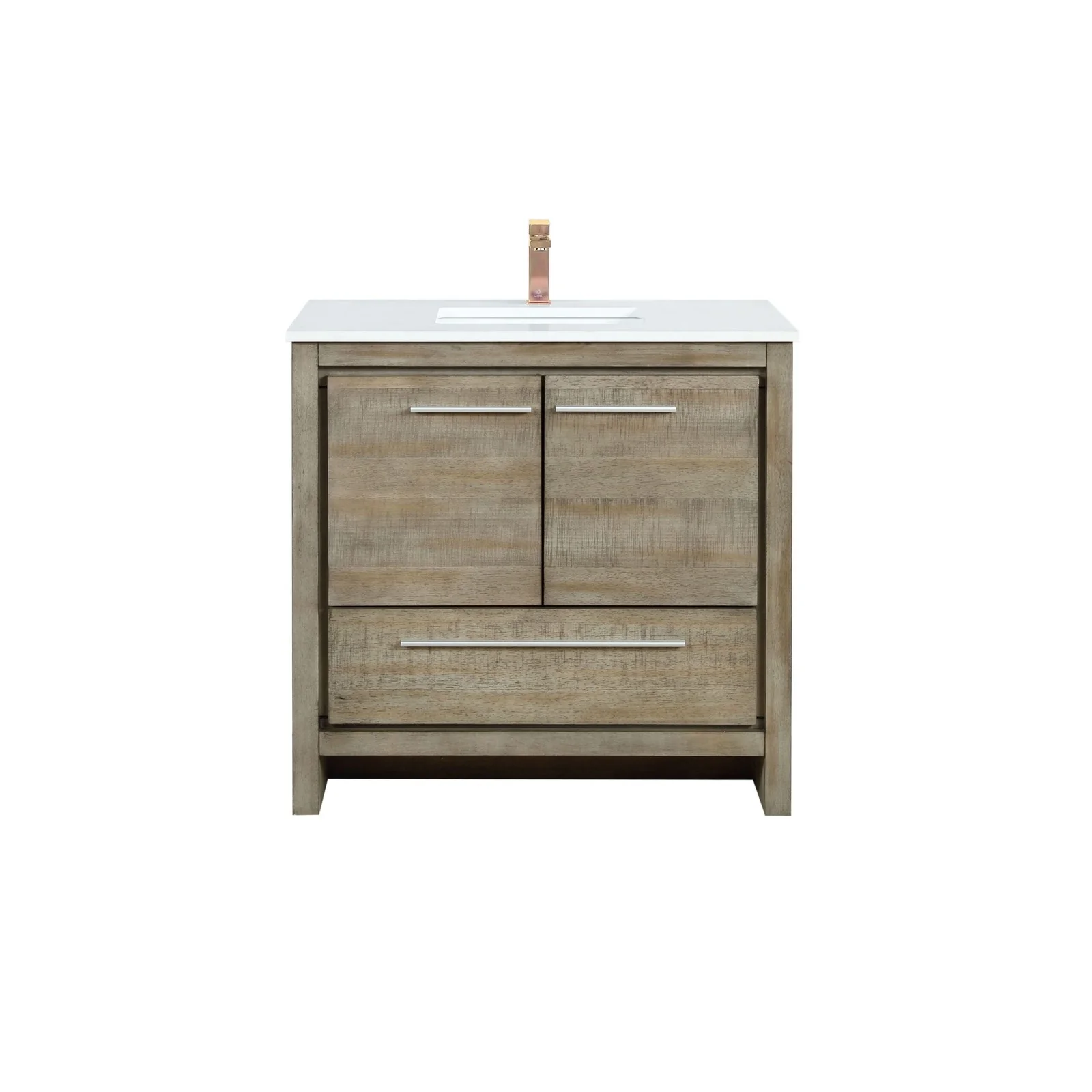 Lexora Home Lafarre Bath Vanity with White Quartz Countertop - Image 38