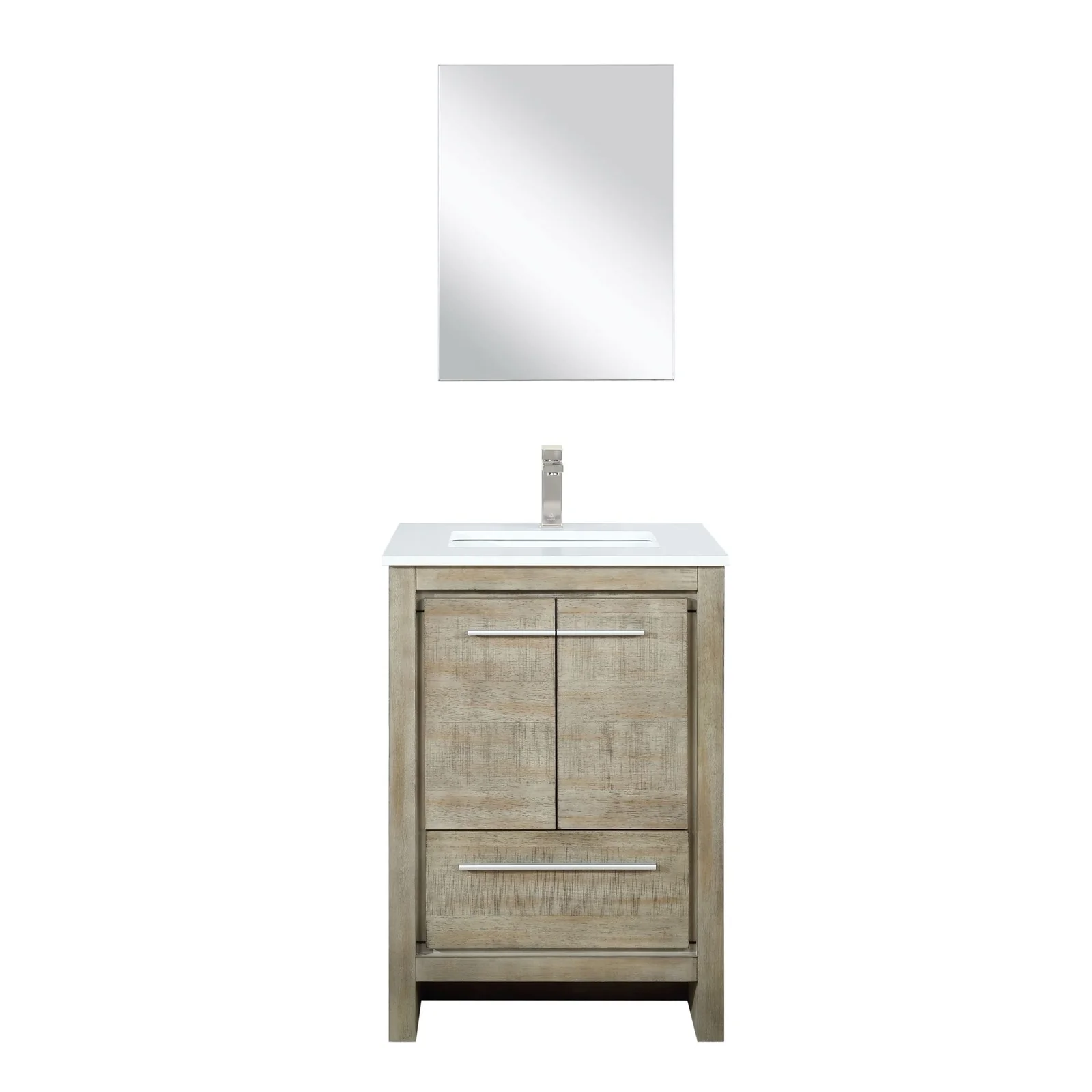 Lexora Home Lafarre Bath Vanity with White Quartz Countertop - Image 7