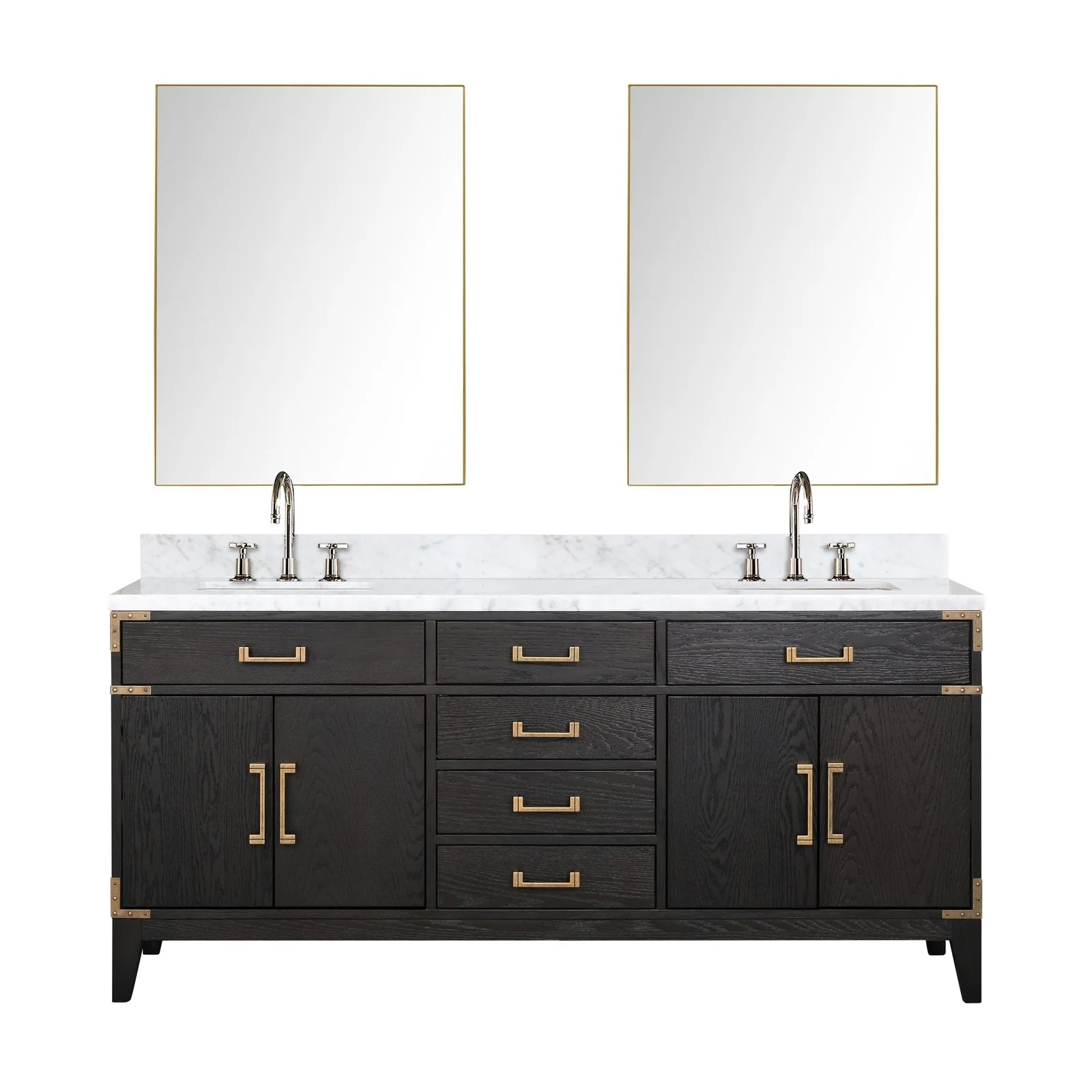 Lexora Home Laurel Bath Vanity with Carrara Marble Countertop - Image 14