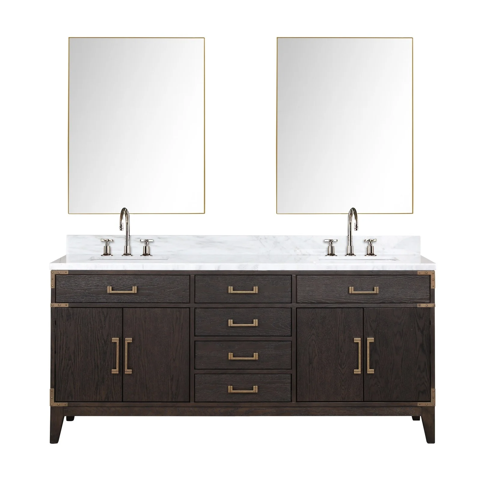Lexora Home Laurel Bath Vanity with Carrara Marble Countertop - Image 34