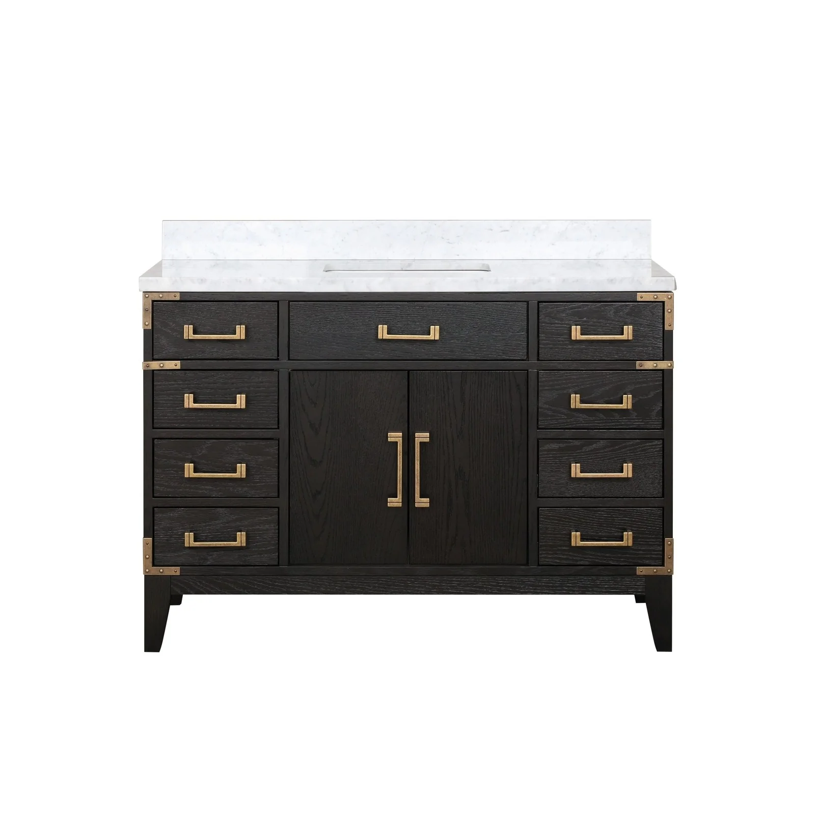 Lexora Home Laurel Bath Vanity with Carrara Marble Countertop - Image 9