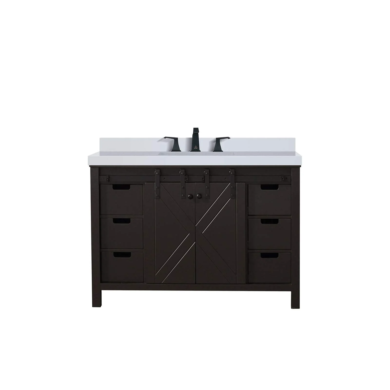 Lexora Home Marsyas Bath Vanity with Cultured Marble Countertop - Image 31