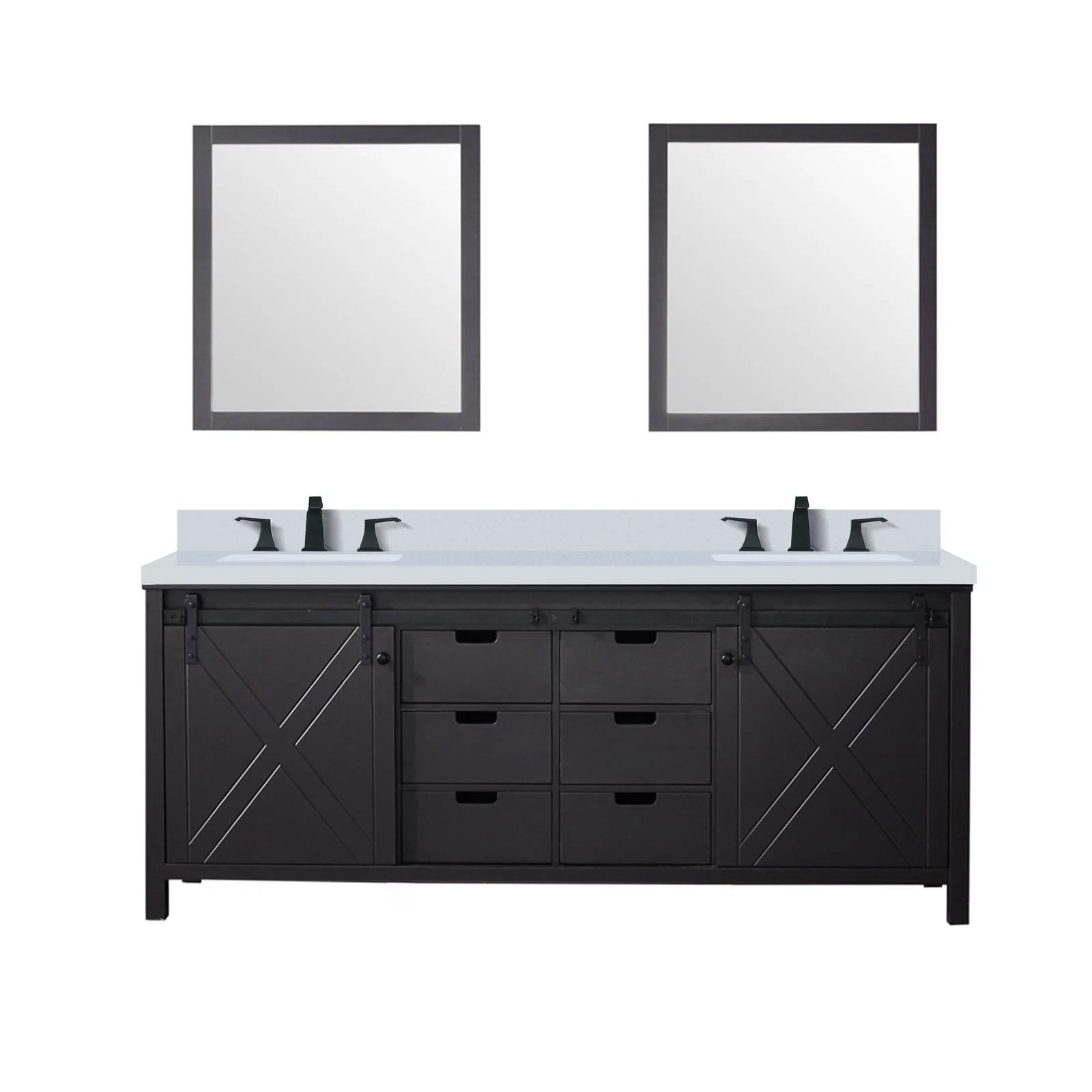 Lexora Home Marsyas Bath Vanity with Cultured Marble Countertop - Image 41