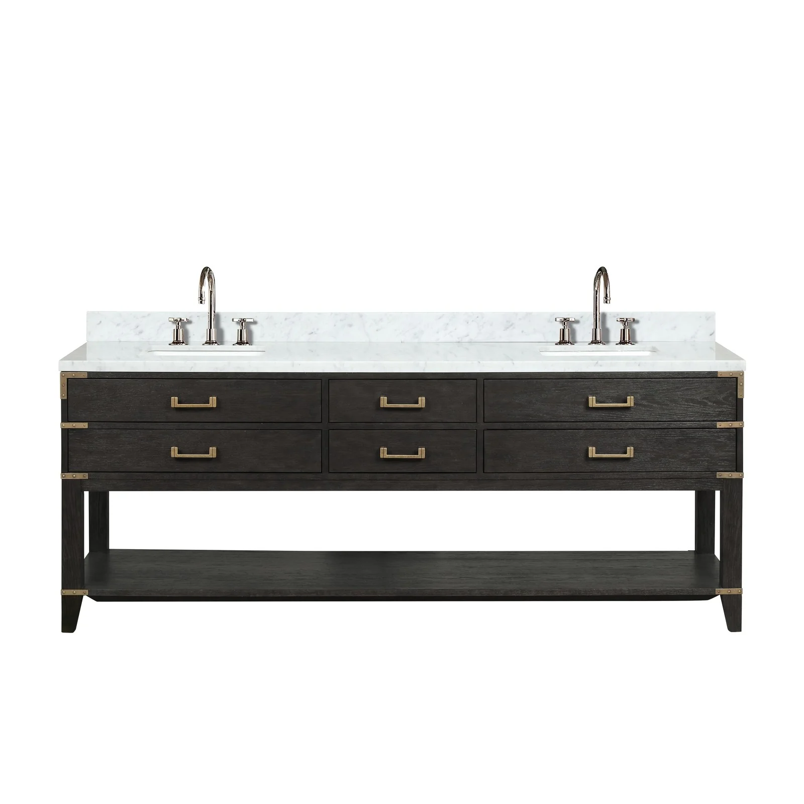 Lexora Home Norwalk Bath Vanity with Carrara Marble Countertop - Image 25