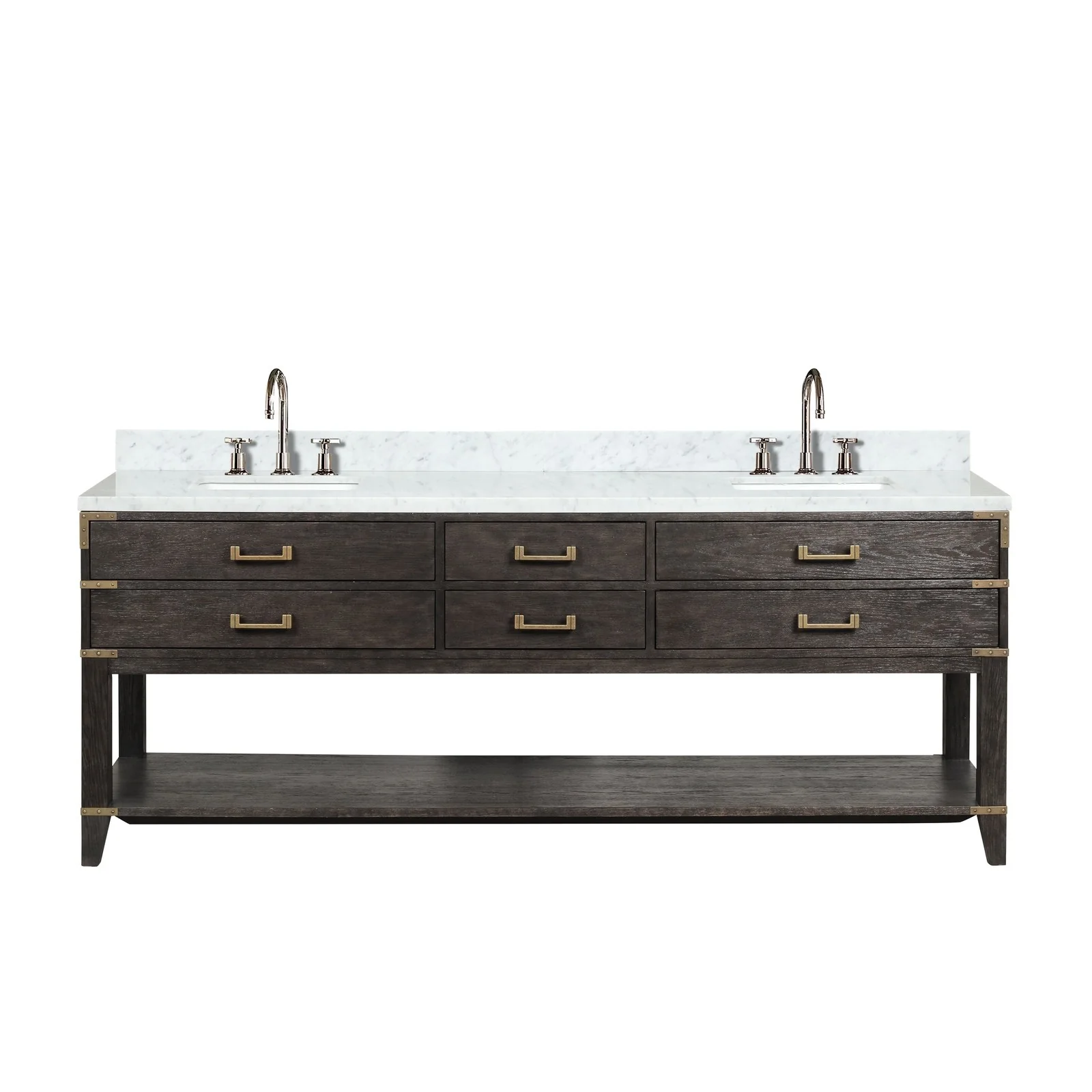 Lexora Home Norwalk Bath Vanity with Carrara Marble Countertop - Image 44